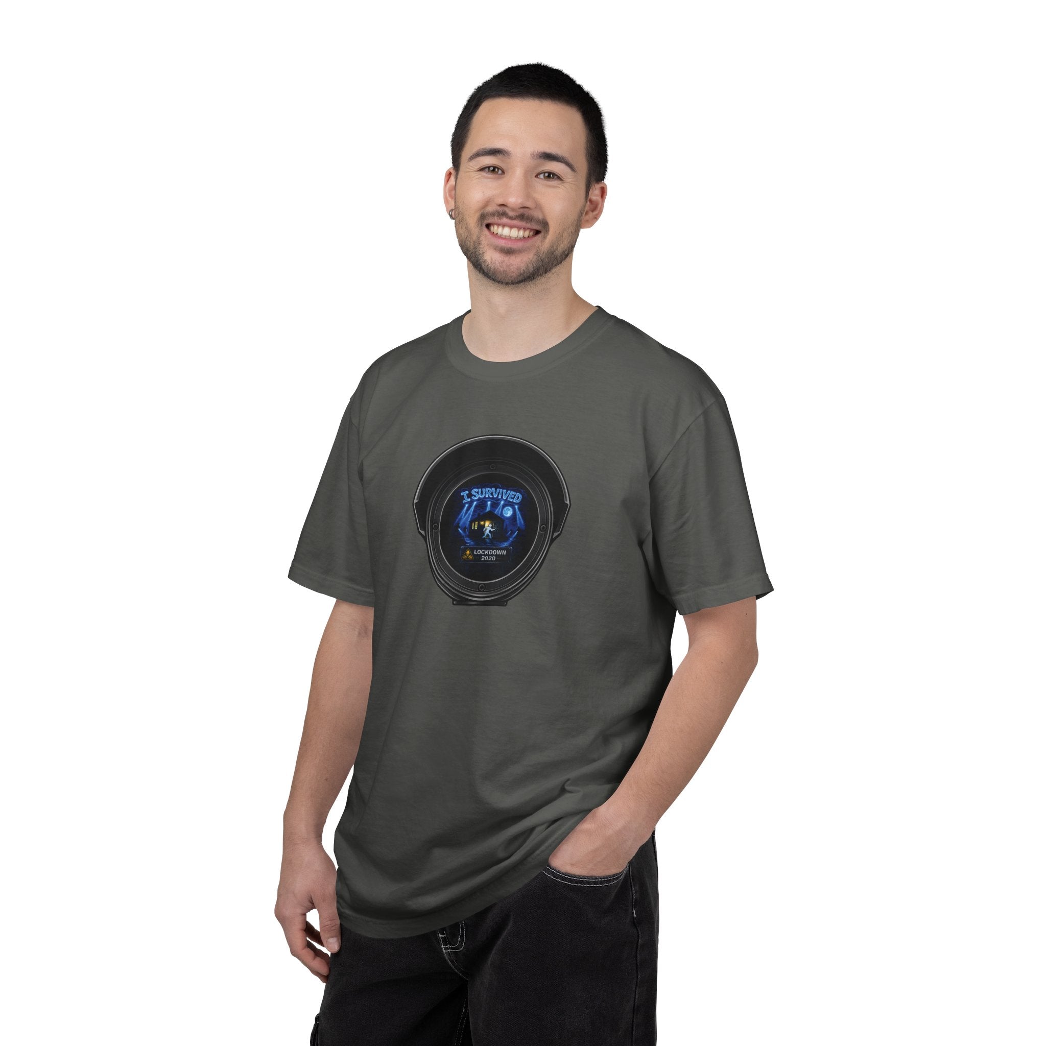 I Survived 2020 —  LOCKDOWN S3:E1: Director's Cut "Quarantine" Unisex Garment-Dyed T-shirt