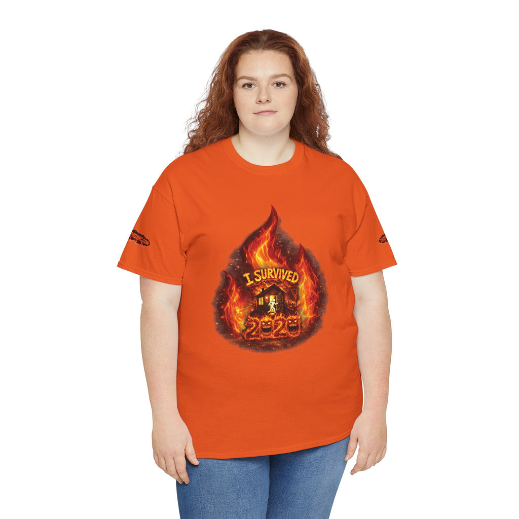 I Survived 2020 — Director's Cut S2:E3 "The California Wildfires" | Wildfire Edition Memorial Unisex Heavy Cotton Tee (SPECIAL EDITION)