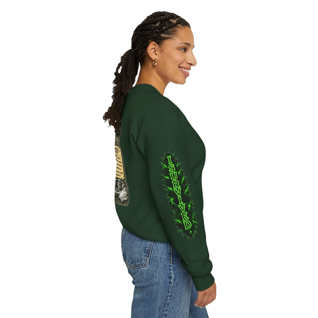 I Survived 2020 — PANDEMIC S1:E1: Director's Cut "COVID-19: The Coronavirus" Unisex Heavy Blend™ Crewneck Sweatshirt