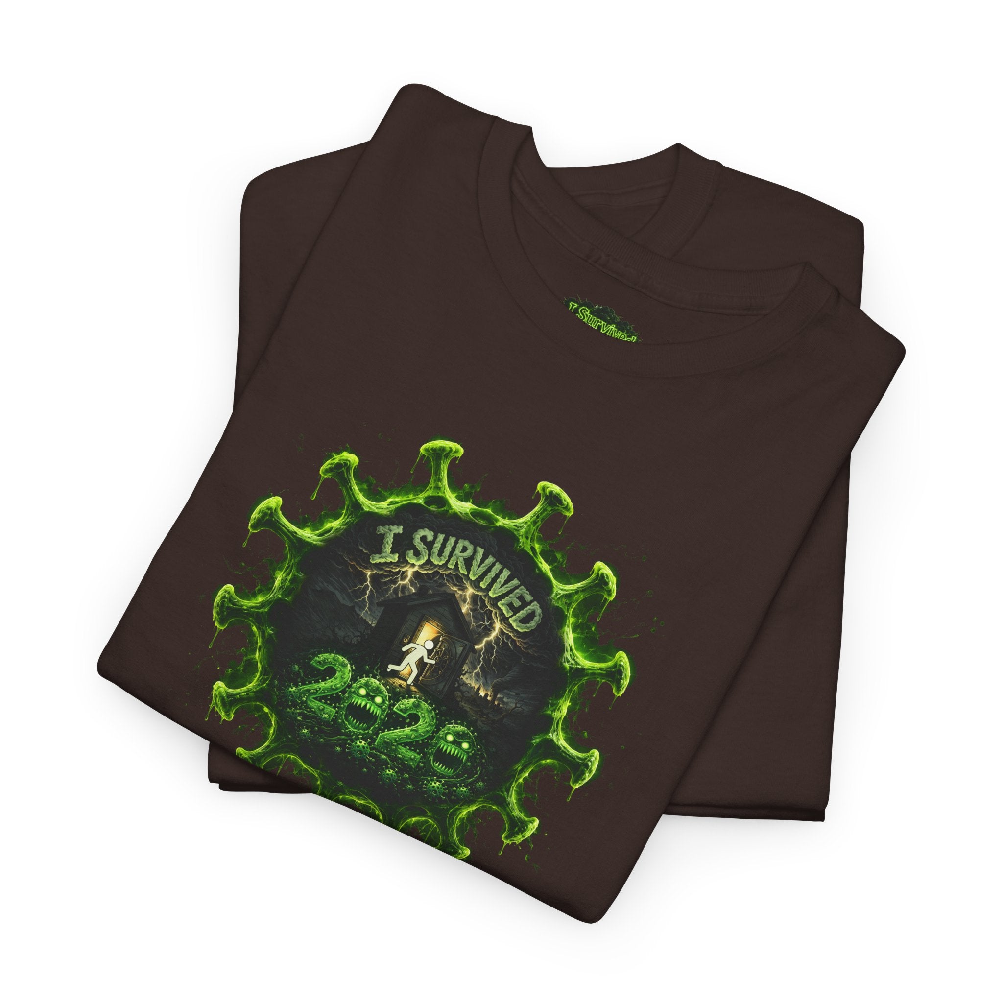 I Survived 2020 — PANDEMIC S1:E2: Director's Cut Special Edition "The Coming of COVID" Unisex Heavy Cotton Tee