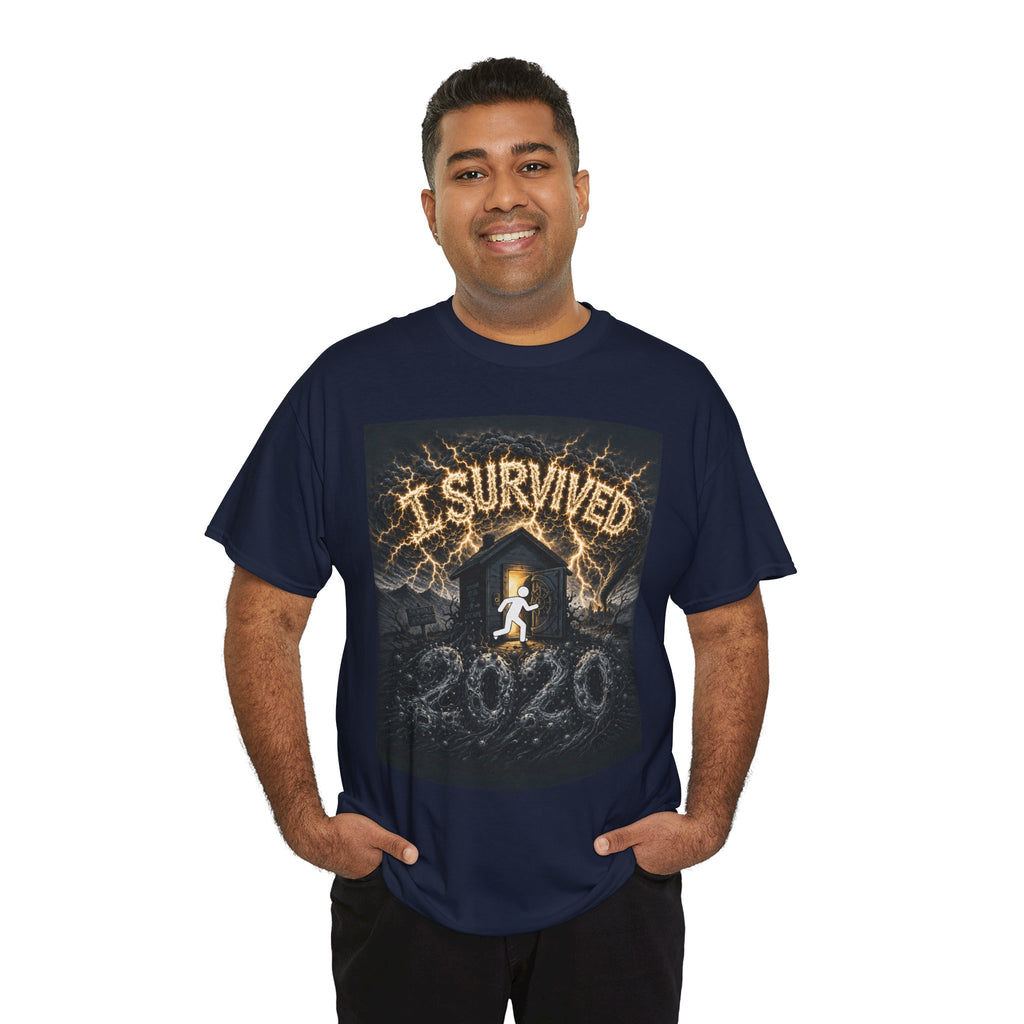 I Survived 2020 — Original PILOT Design Unisex Heavy Cotton Tee