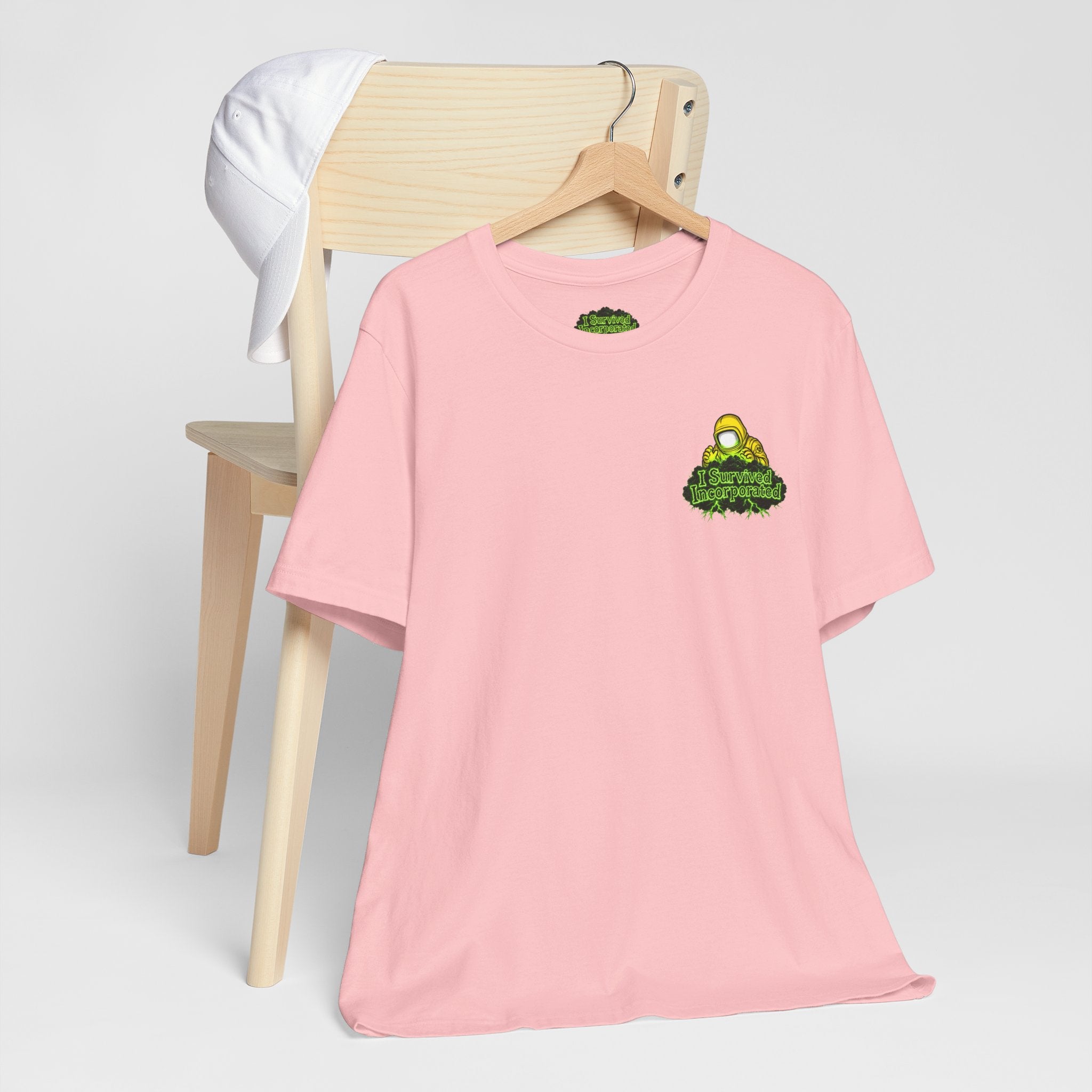 I Survived 2020 — "Please Stand By" Test Pattern Toxic Signal Tee Summer Premiere Unisex Jersey Short Sleeve Tee