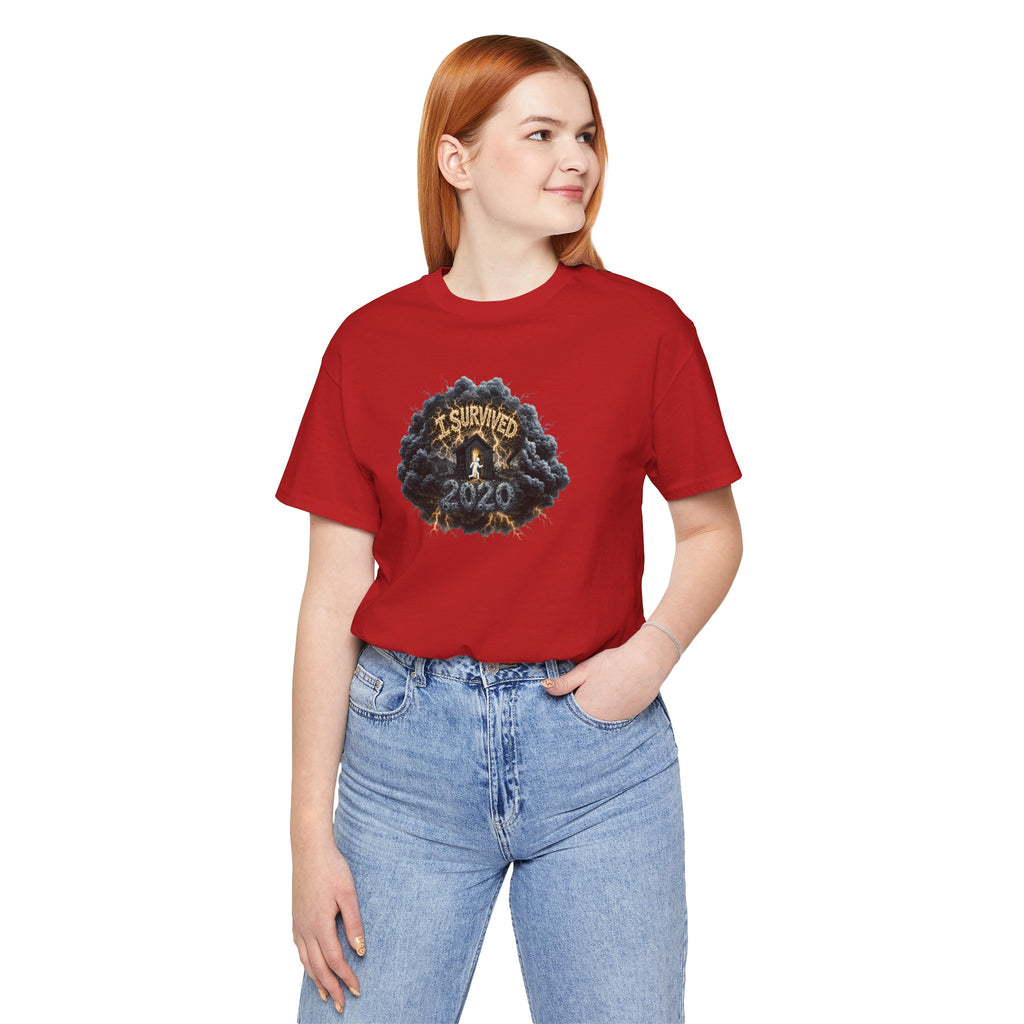 I Survived 2020 — Original PILOT Design: Director's Cut Unisex Jersey Short Sleeve Tee