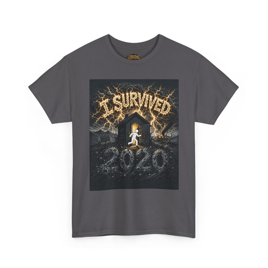 I Survived 2020 — Original Design Teaser Tee | Season 1 Premiere Drop Unisex Heavy Cotton Tee