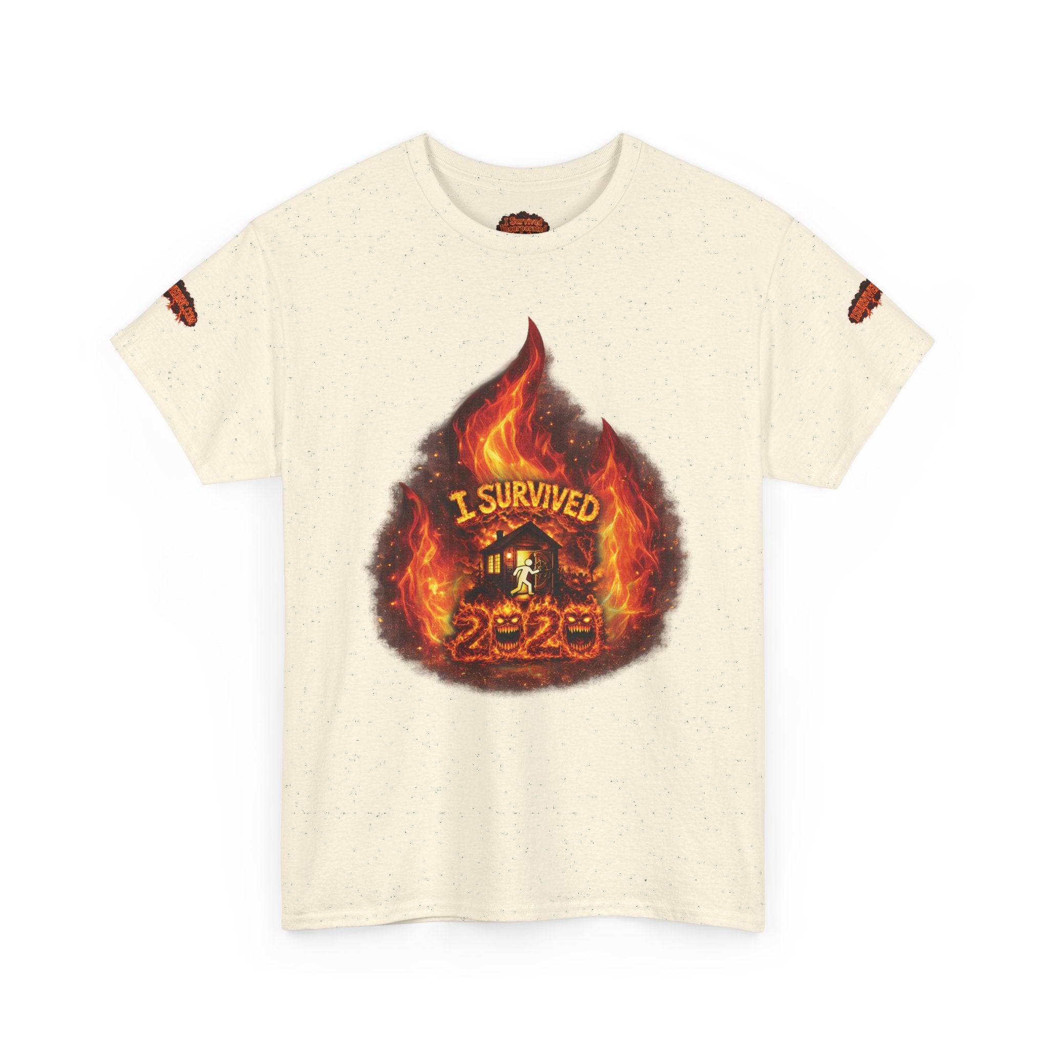 I Survived 2020 — Director's Cut S2:E3 "The California Wildfires" | Wildfire Edition Memorial Unisex Heavy Cotton Tee (SPECIAL EDITION)