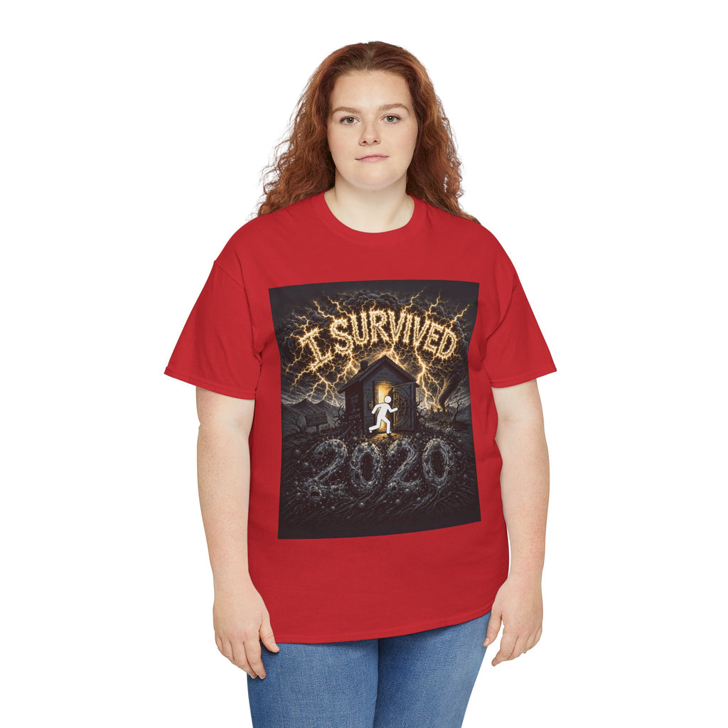 I Survived 2020 — Original PILOT Design Unisex Heavy Cotton Tee