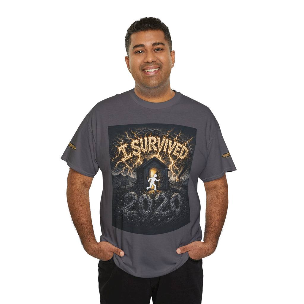 I Survived 2020 — Original PILOT Design: Special Edition Unisex Heavy Cotton Tee
