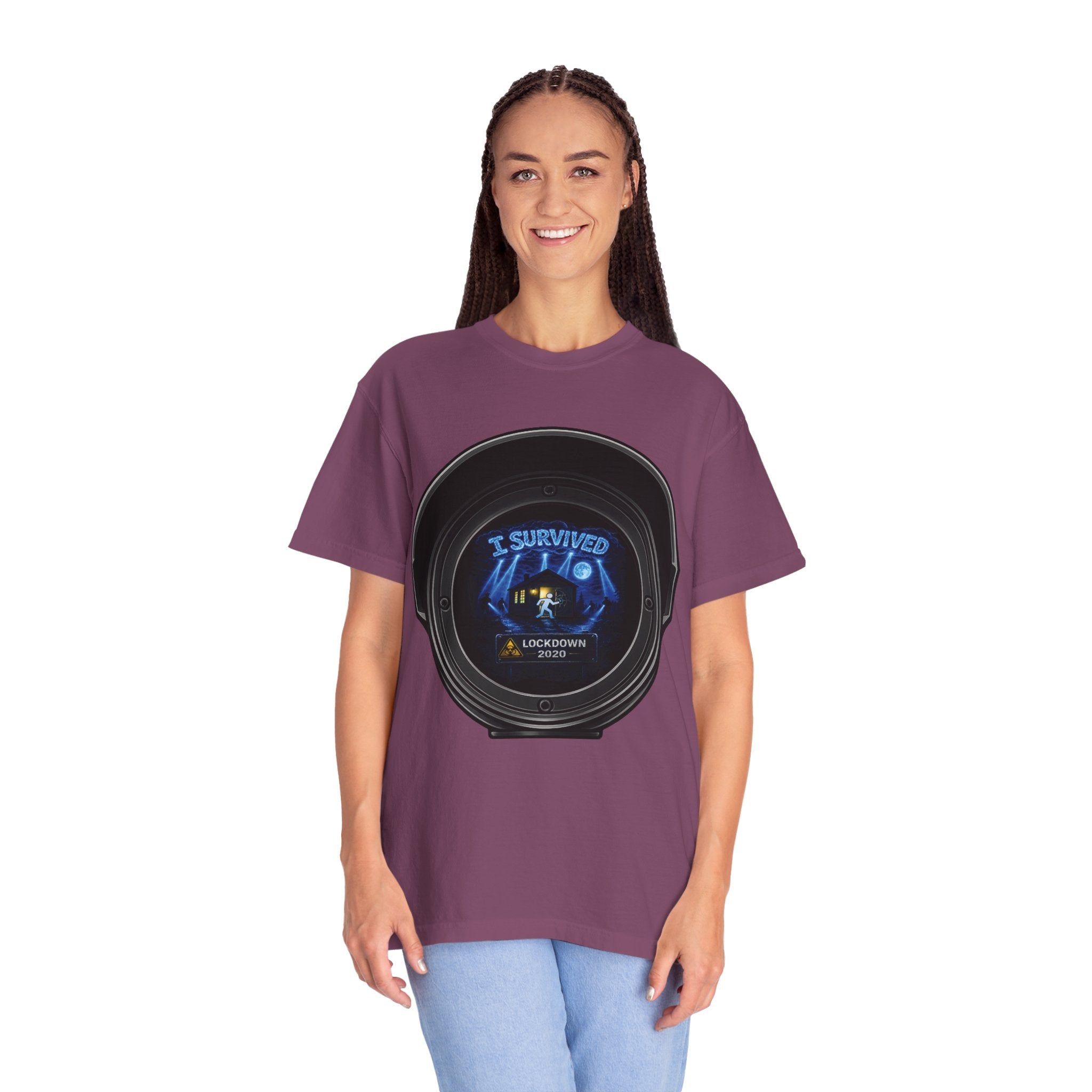 I Survived 2020 — Director's Cut S3:E2 "Dating Under Lockdown" | Lockdown Edition Documentary Unisex Garment-Dyed T-shirt