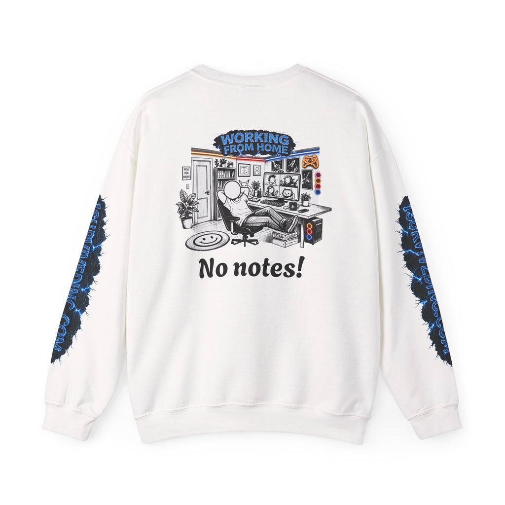 I Survived 2020 — LOCKDOWN S3:E4: "Working From Home" Unisex Heavy Blend™ Crewneck Sweatshirt