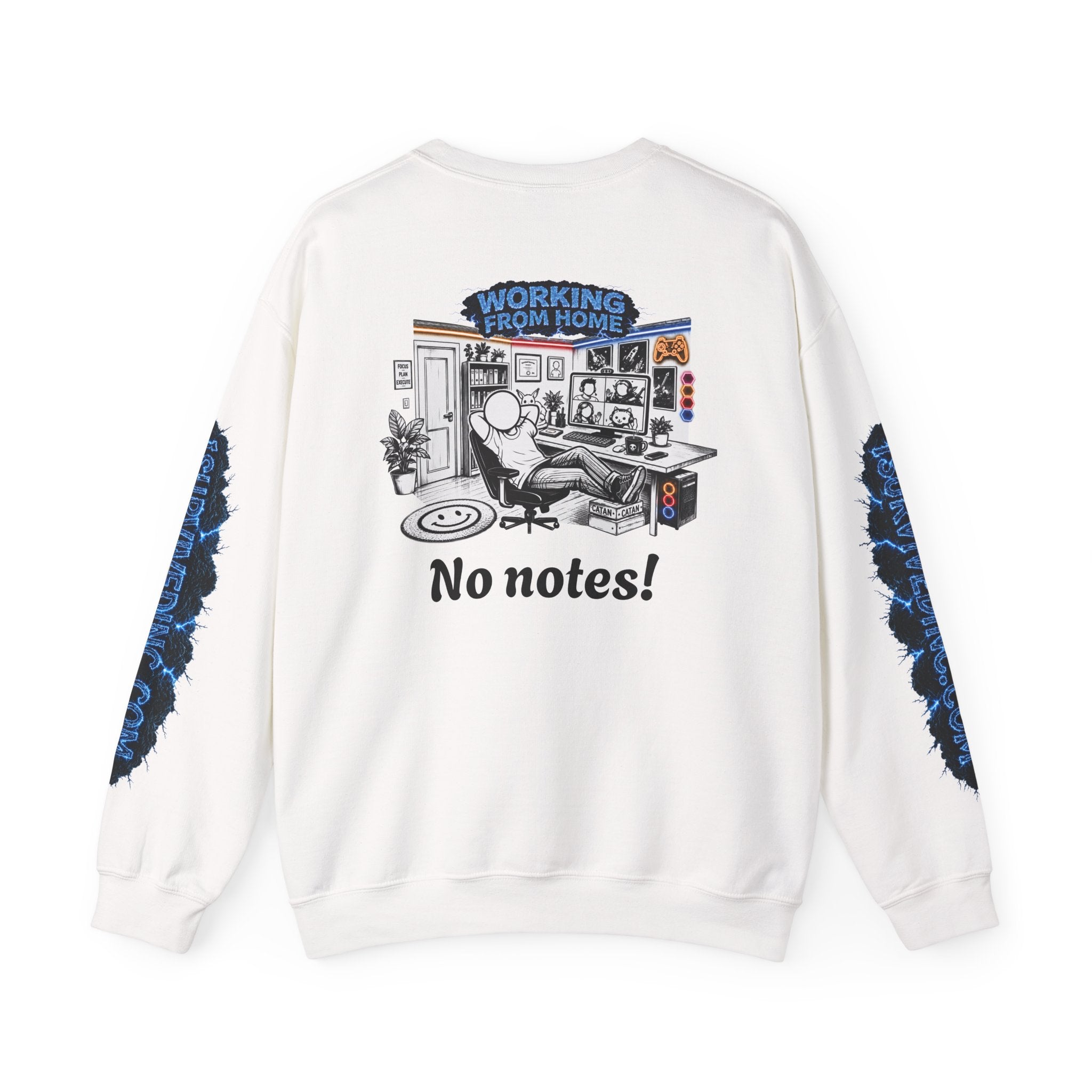 I Survived 2020 — LOCKDOWN S3:E4: "Working From Home" Unisex Heavy Blend™ Crewneck Sweatshirt