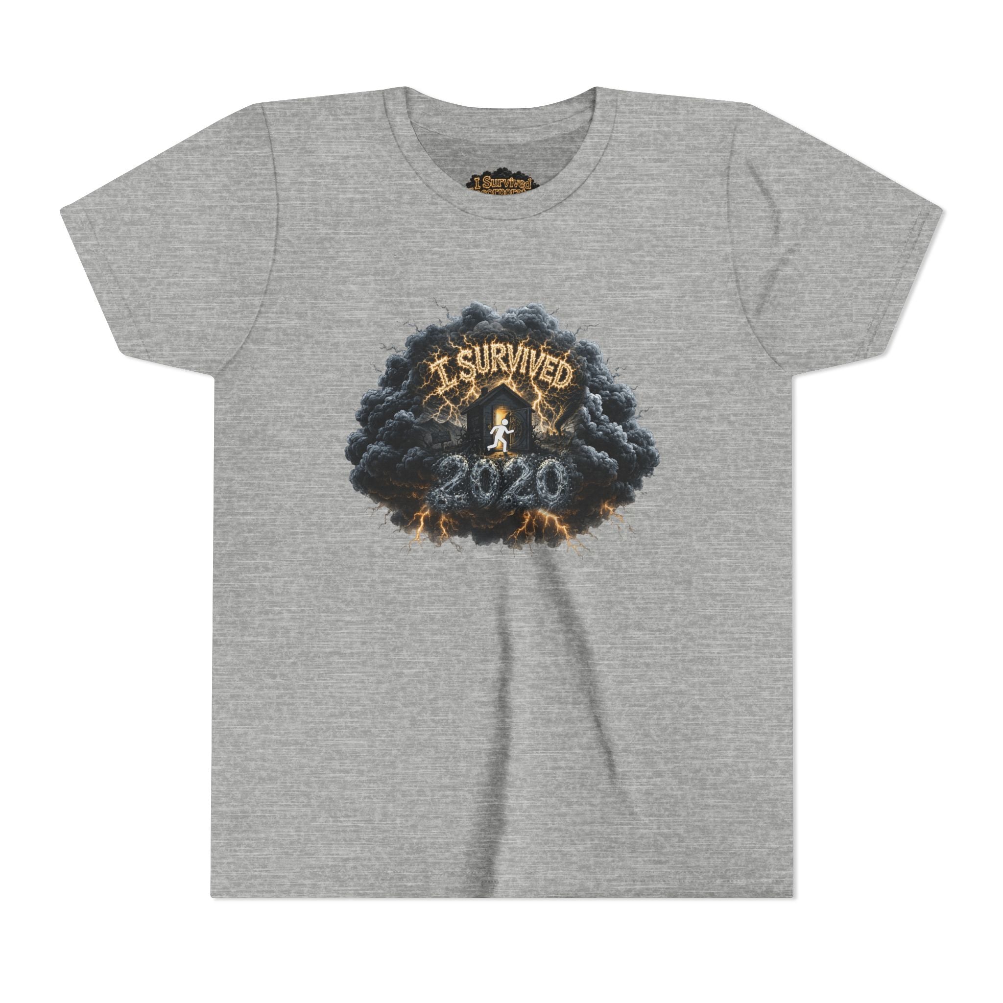 I Survived 2020 — Original PILOT Design: Director's Cut Youth Short Sleeve Tee