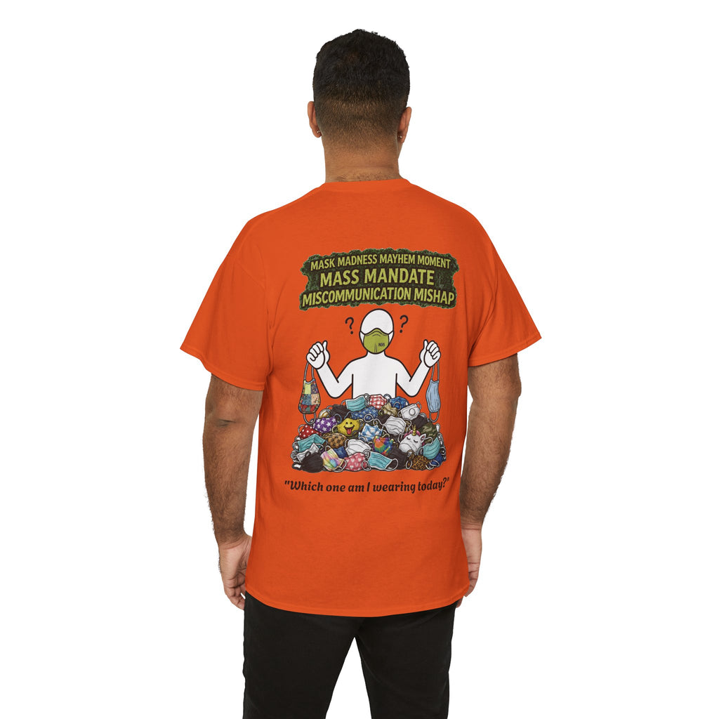 I Survived 2020 — Director's Cut S1:E4 "Mask Madness Mayhem Moment" | Pandemic Edition Unisex Heavy Cotton Tee