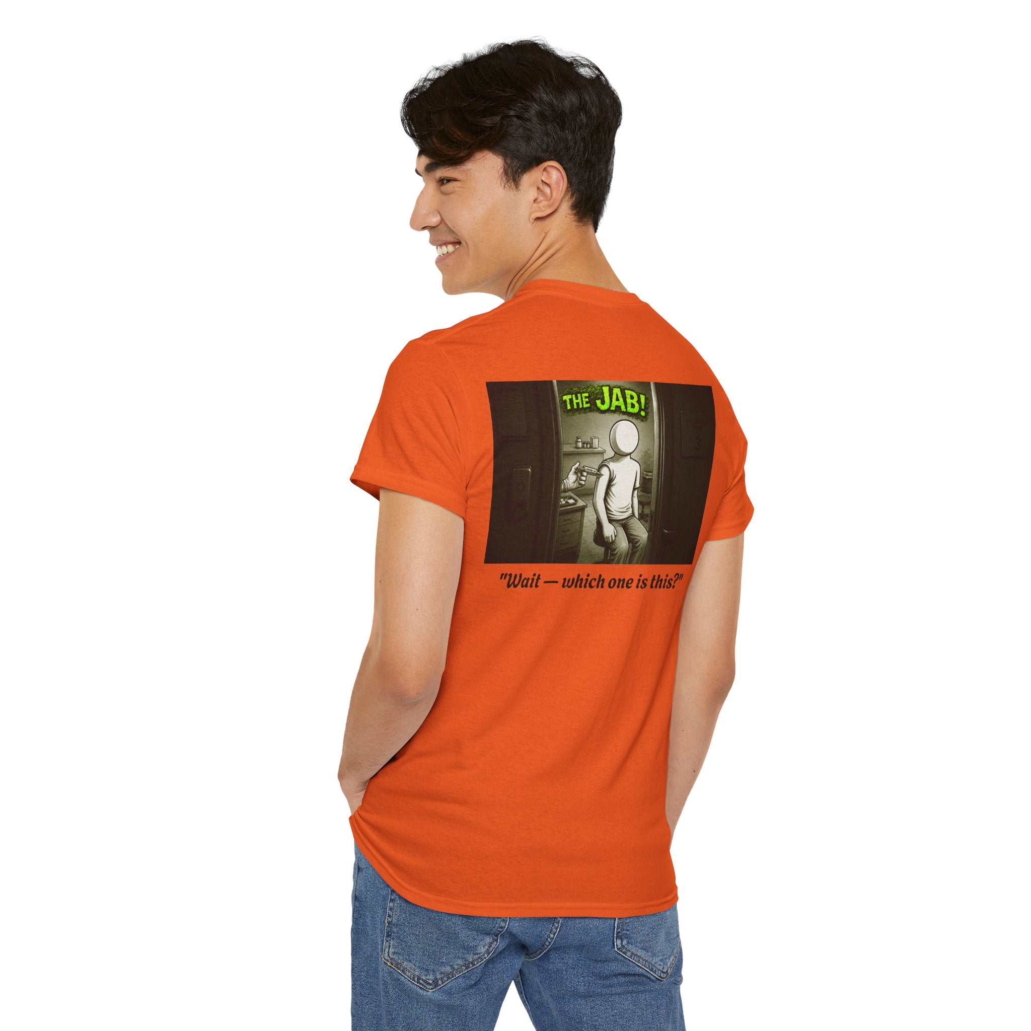 Sobreviví al 2020 — T1:E3 "¡La vacuna!" | Camiseta unisex de algodón grueso Edición Pandemia