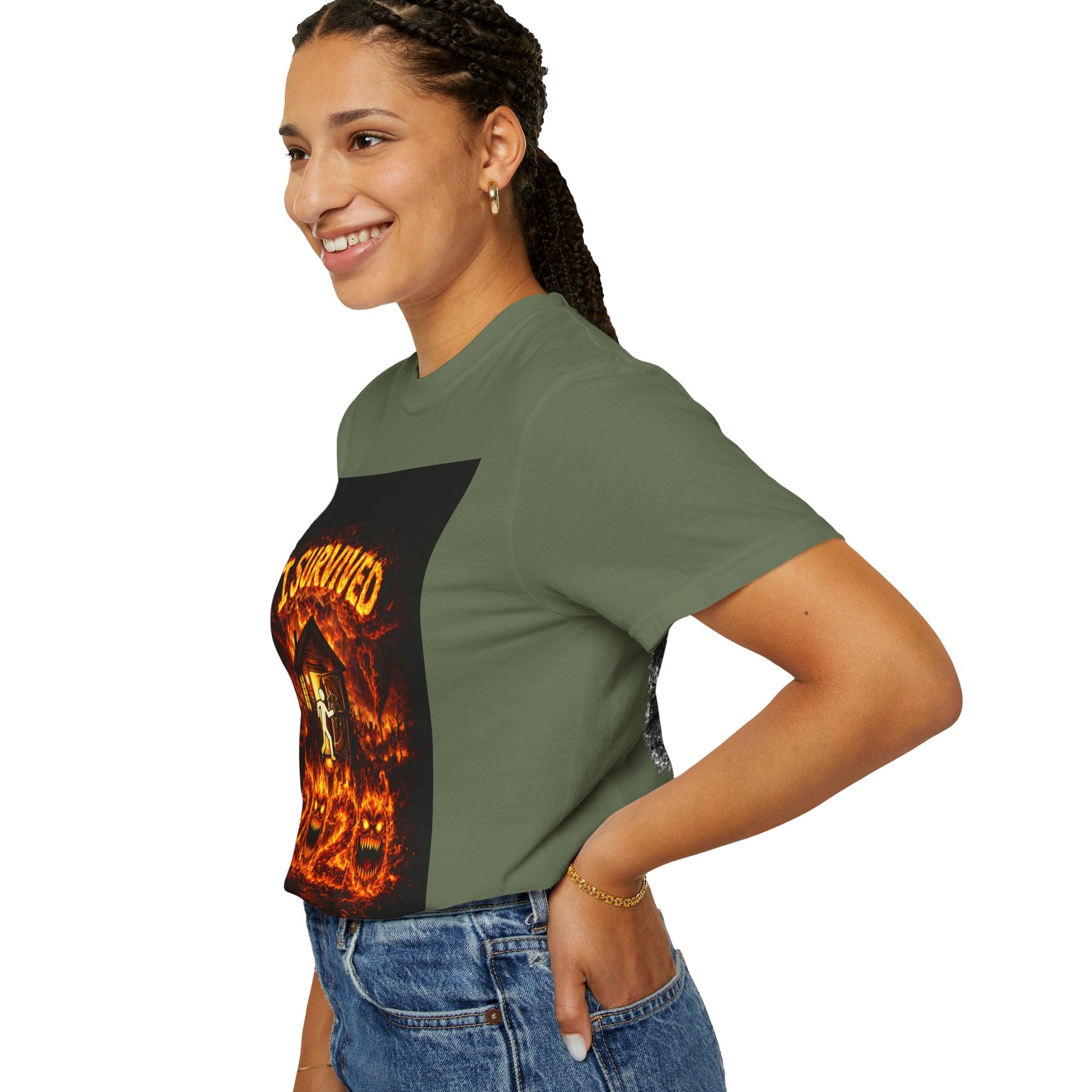 I Survived 2020 — WILDFIRES S2:E2: "The Bobcat Fire" Memorial Unisex Garment-Dyed T-shirt