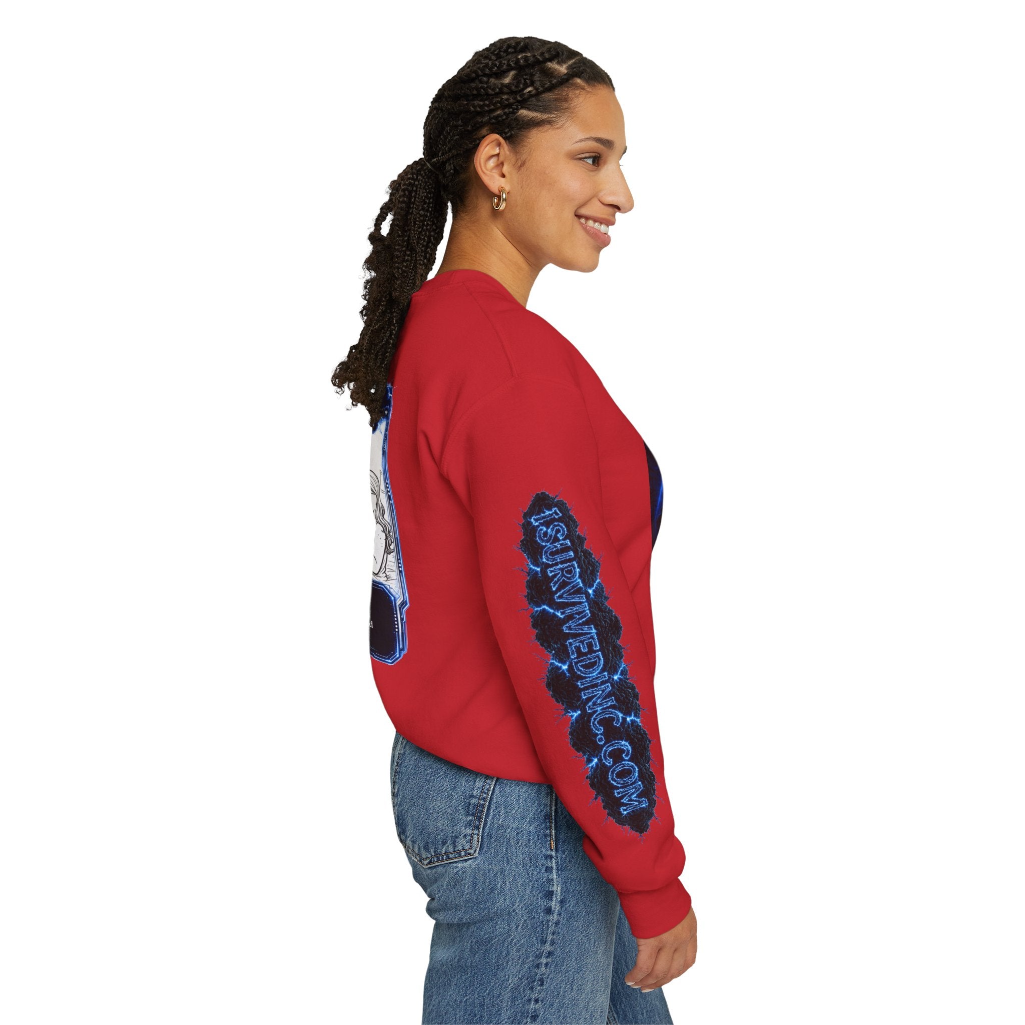 I Survived 2020 — LOCKDOWN S3:E2: Special Edition "Dating Under Lockdown" Unisex Heavy Blend™ Crewneck Sweatshirt
