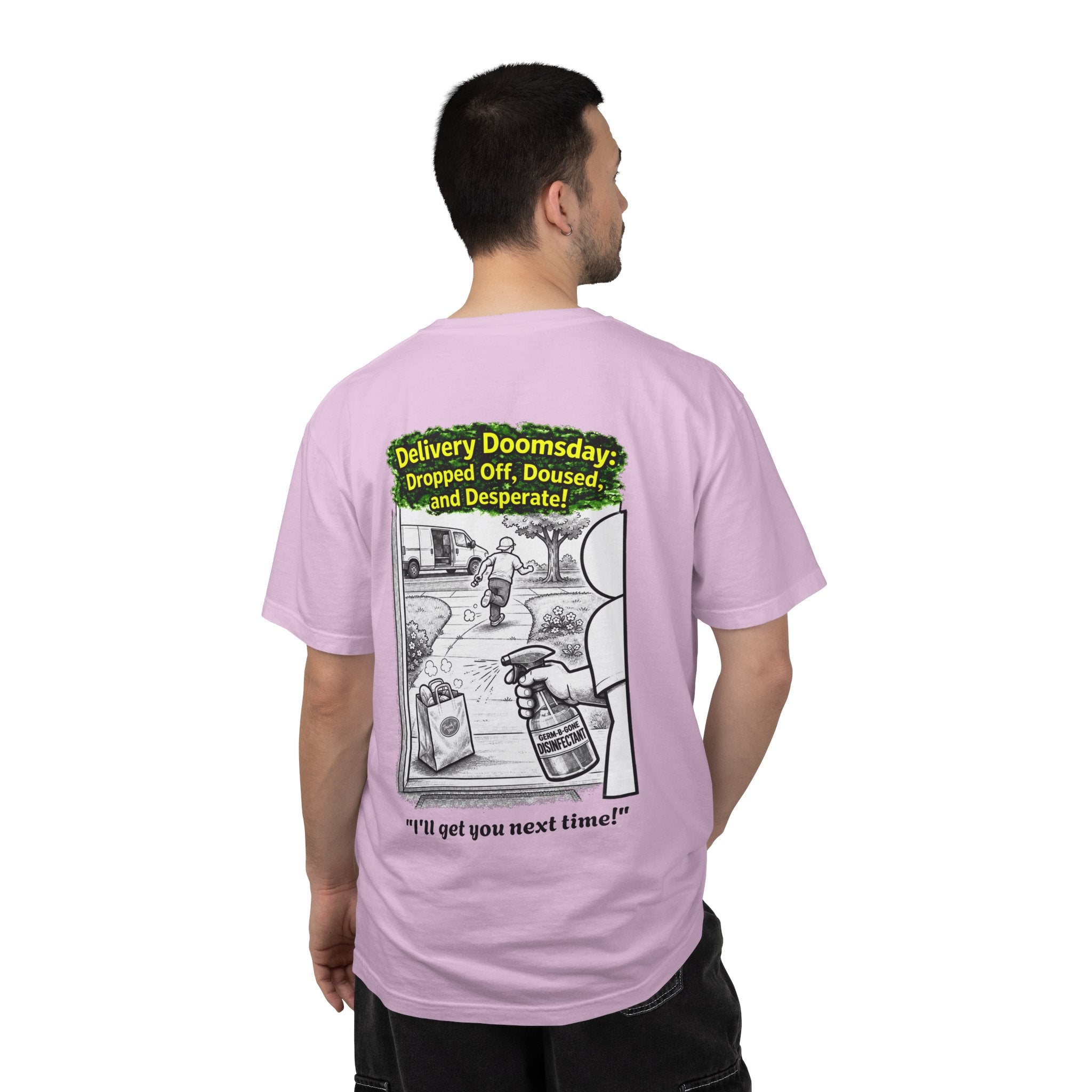 I Survived 2020 — PANDEMIC S1:E5: Director's Cut "Delivery Doomsday" Unisex Garment-Dyed T-shirt