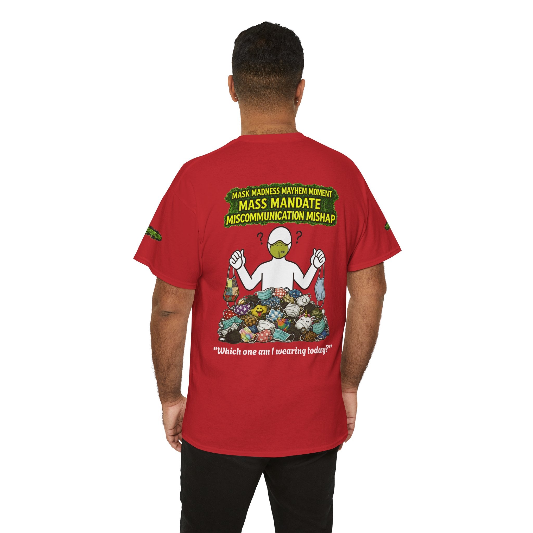I Survived 2020 — PANDEMIC S1:E4: Director's Cut Special Edition "Mask Madness" Unisex Heavy Cotton Tee