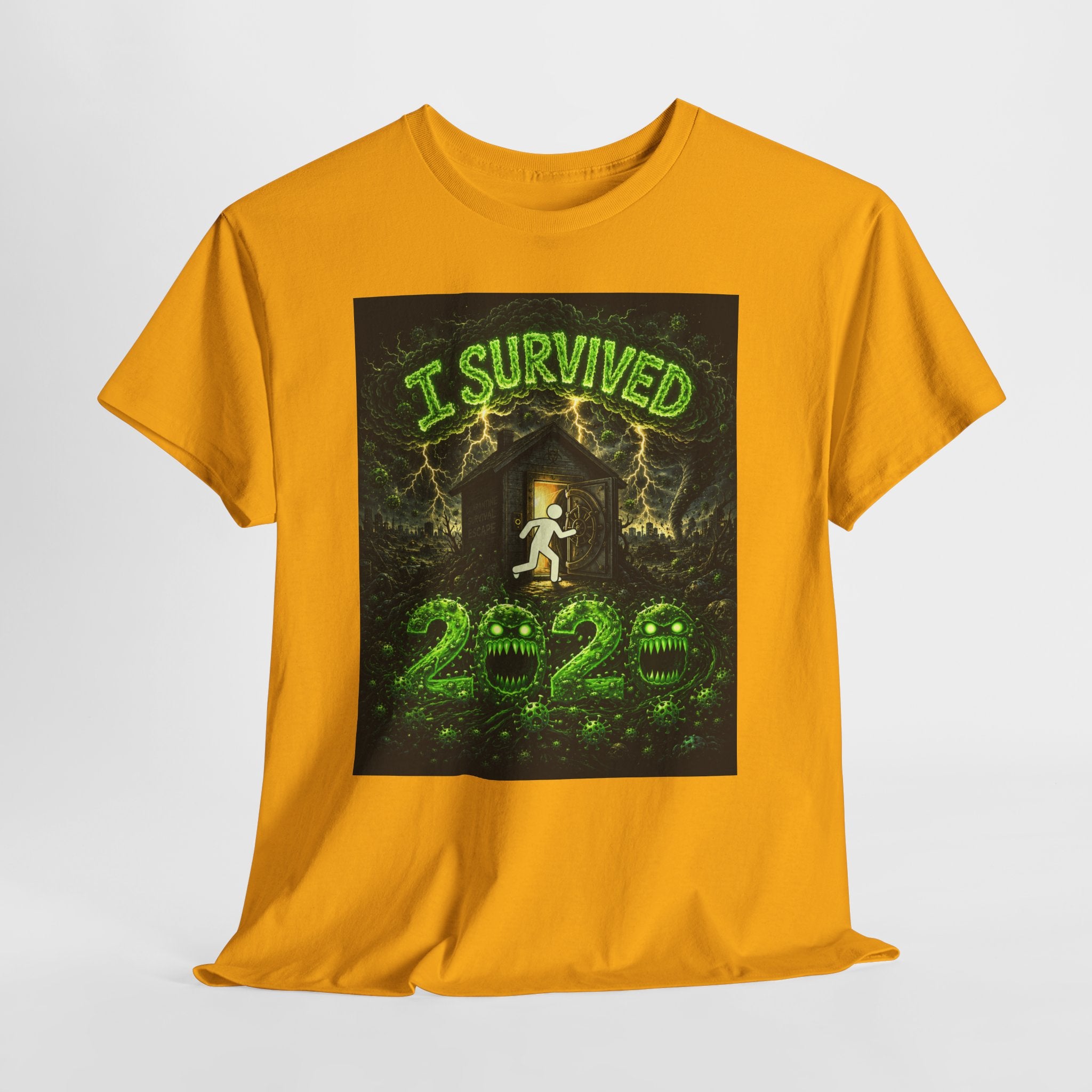 I Survived 2020 — S1:E5 "Delivery Doomsday" | Pandemic Edition Unisex Heavy Cotton Tee