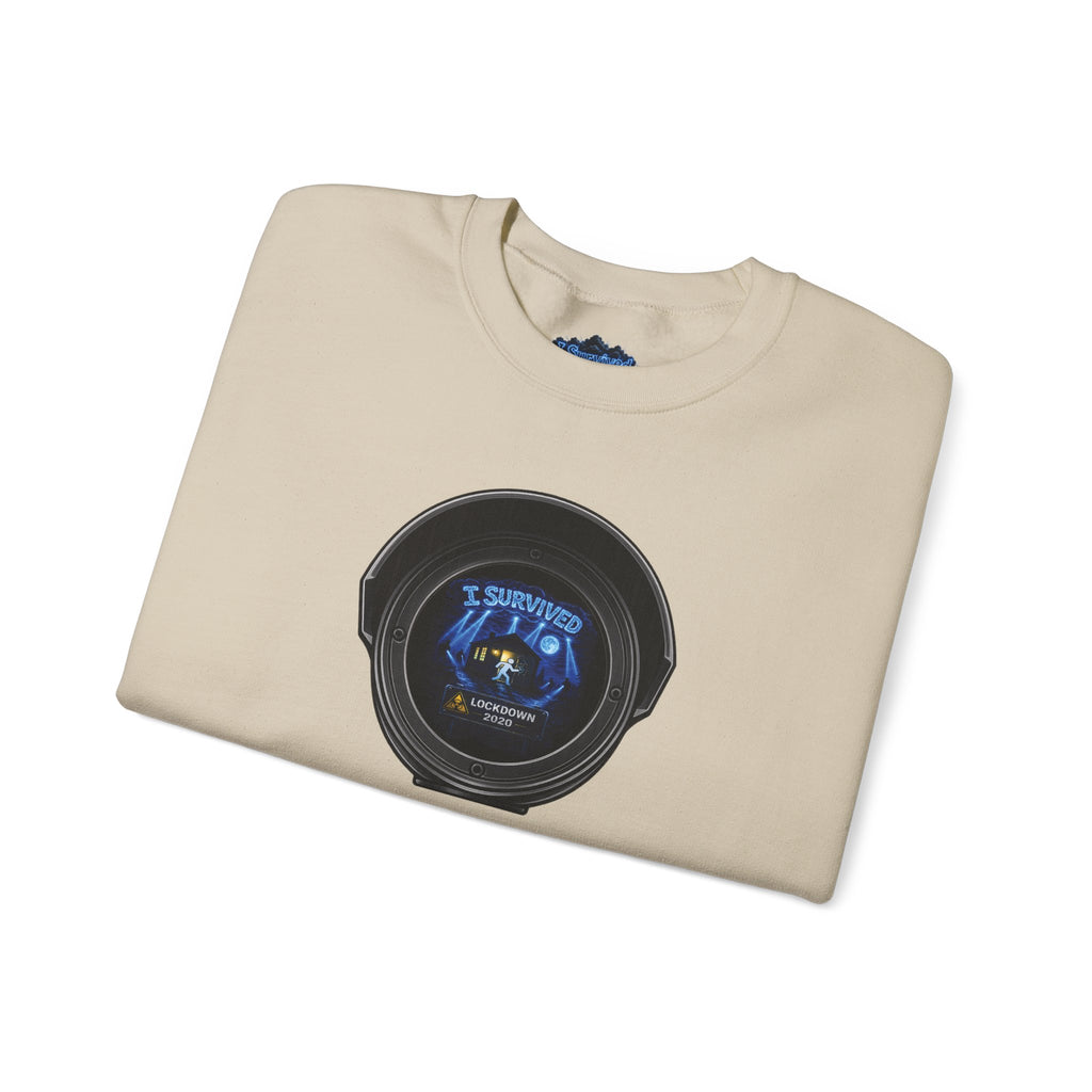 I Survived 2020 — LOCKDOWN S3:E2: Director's Cut Special Edition "Dating Under Lockdown" Unisex Heavy Blend™ Crewneck Sweatshirt