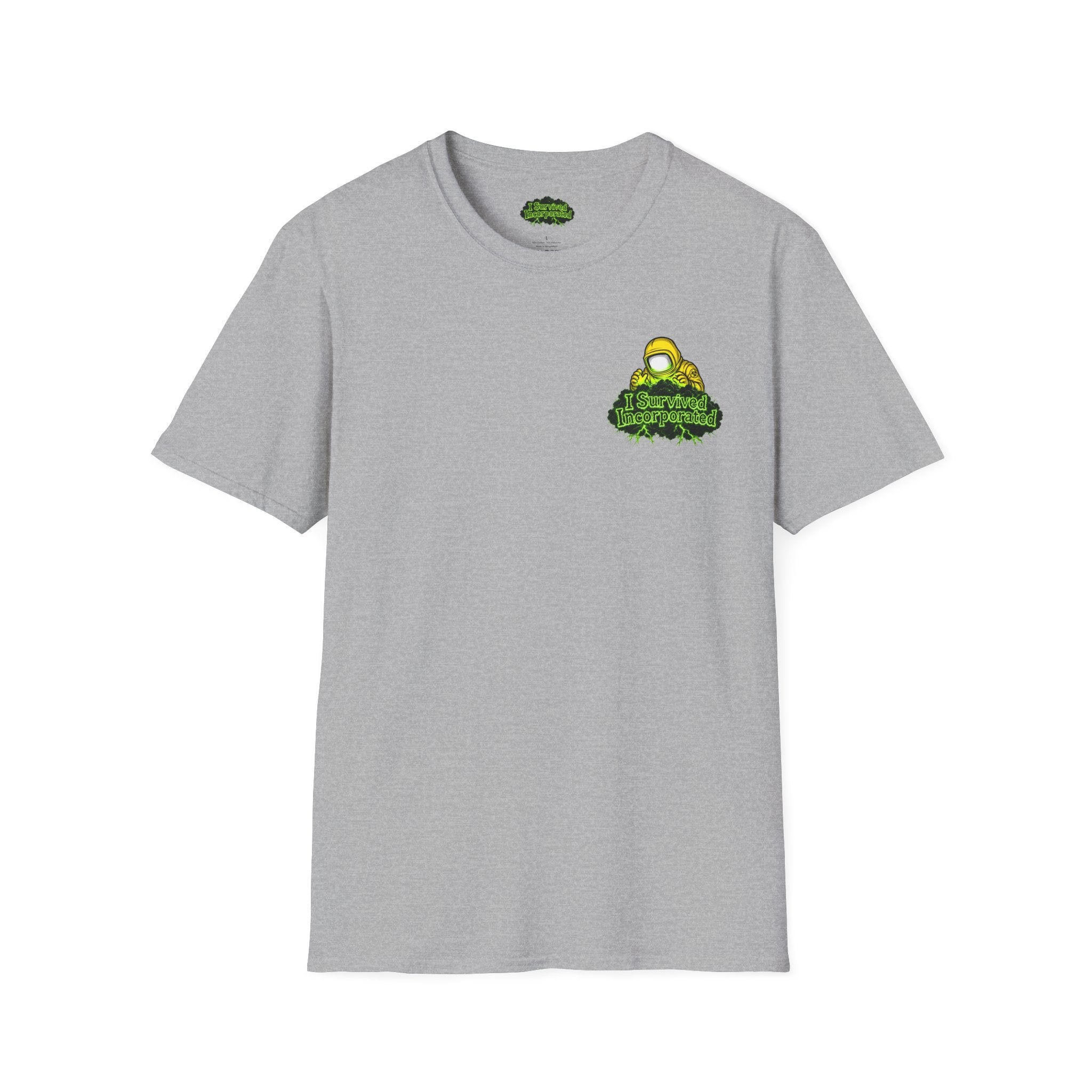 I Survived 2020 — "Please Stand By" Test Pattern Toxic Signal Tee Summer Premiere Unisex Softstyle T-Shirt