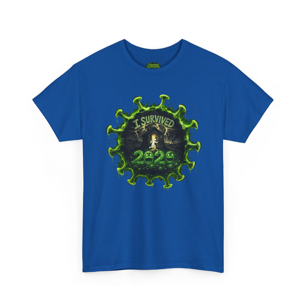 I Survived 2020 — Director's Cut S1:E3 "The Jab!" | Pandemic Edition Unisex Heavy Cotton Tee