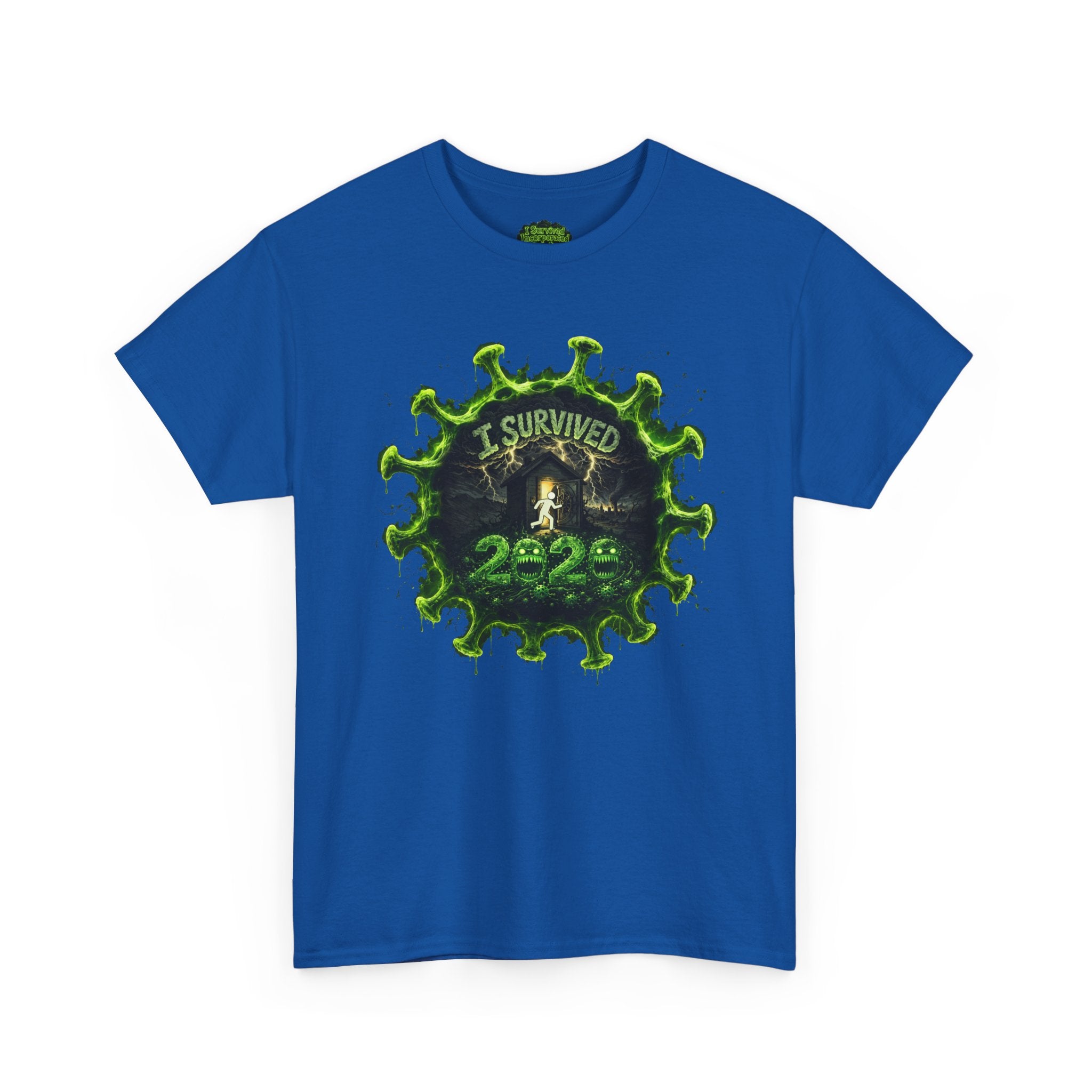 I Survived 2020 — Director's Cut S1:E3 "The Jab!" | Pandemic Edition Unisex Heavy Cotton Tee