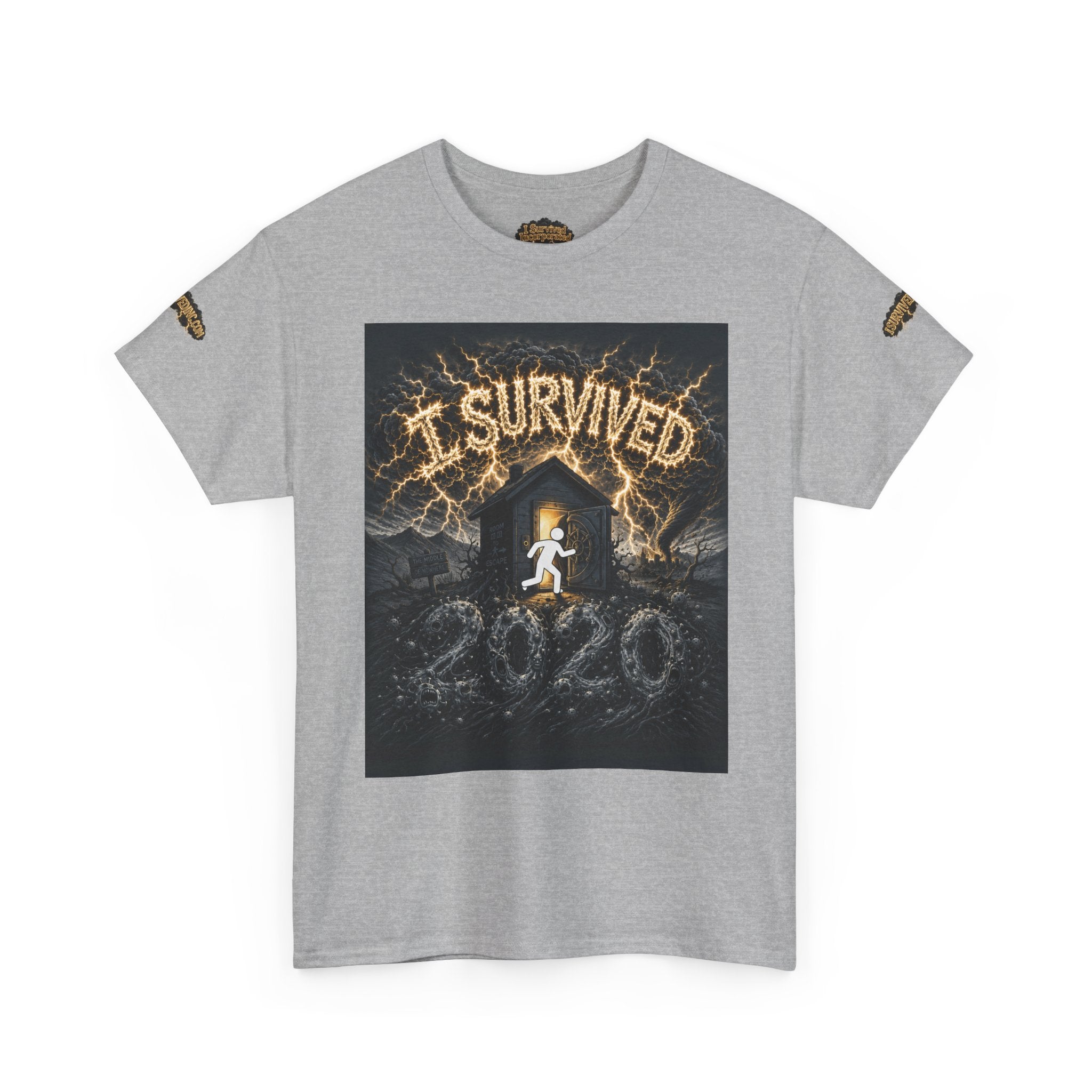 I Survived 2020 — Original Design Teaser Tee | Season 1 Premiere Drop Unisex Heavy Cotton Tee (SPECIAL EDITION)