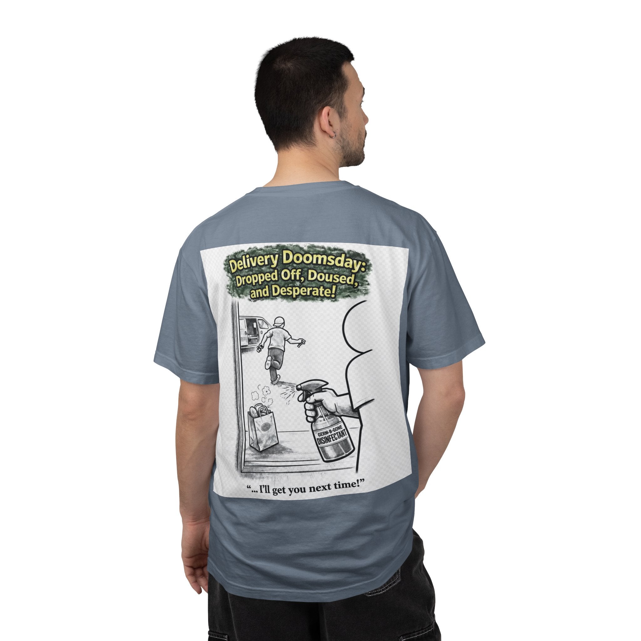 I Survived 2020 — S1:E5 "Delivery Doomsday" | Pandemic Edition Unisex Garment-Dyed T-shirt
