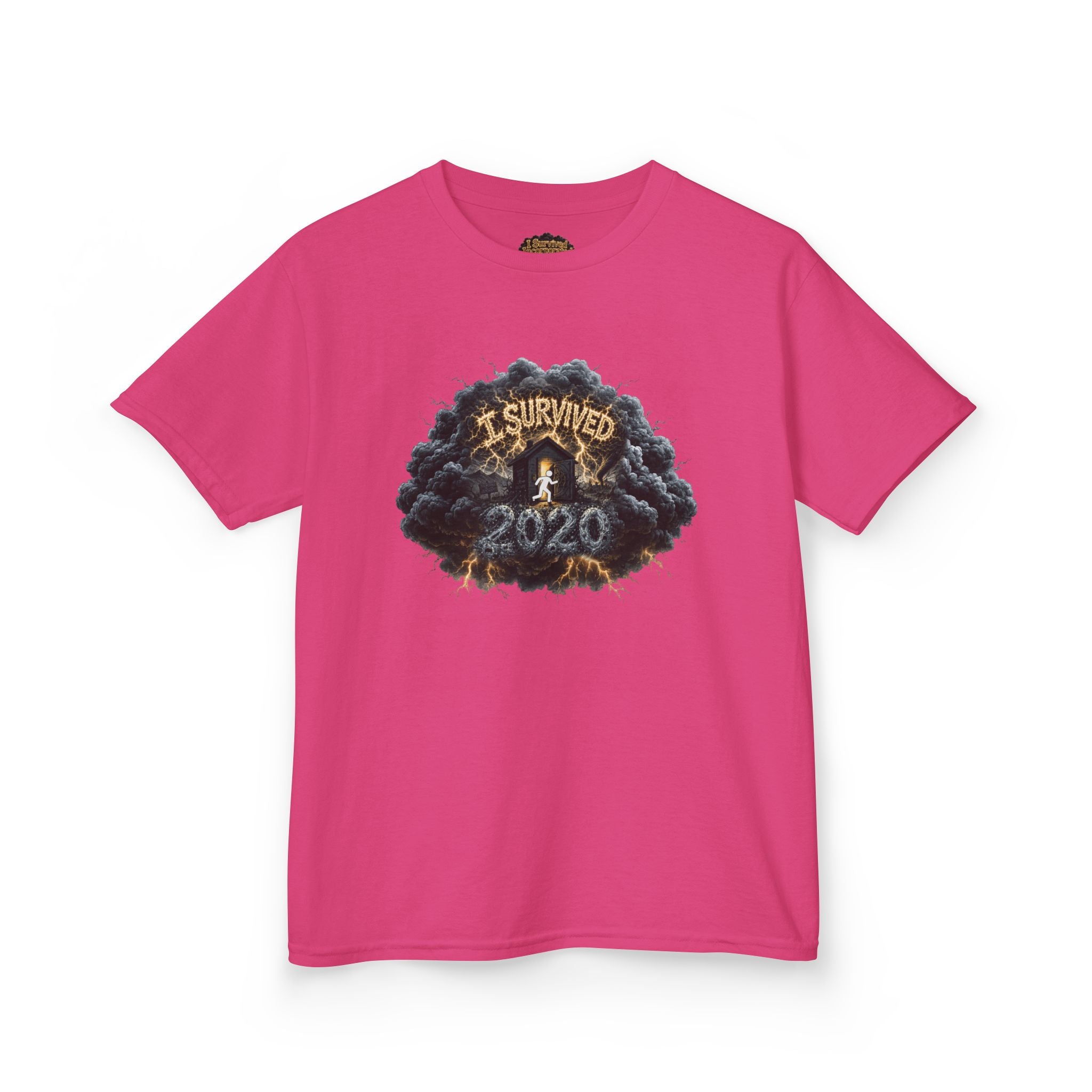 I Survived 2020 — Director's Cut Original Design Teaser Tee | Season 1 Premiere Drop Kids Heavy Cotton™ Tee