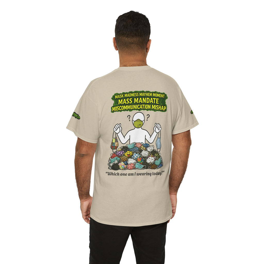 I Survived 2020 — PANDEMIC S1:E4: Director's Cut Special Edition "Mask Madness" Unisex Heavy Cotton Tee