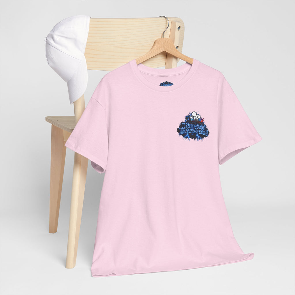 I Survived 2020 — "Please Stand By" Test Pattern Tee Lockdown Surveillance Edition Summer Exclusive Unisex Heavy Cotton Tee