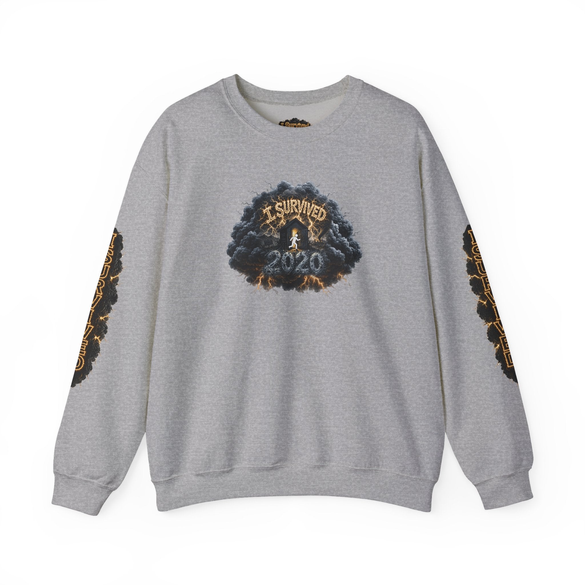 I Survived 2020 — Original PILOT Design: Director's Cut Special Edition Unisex Heavy Blend™ Crewneck Sweatshirt