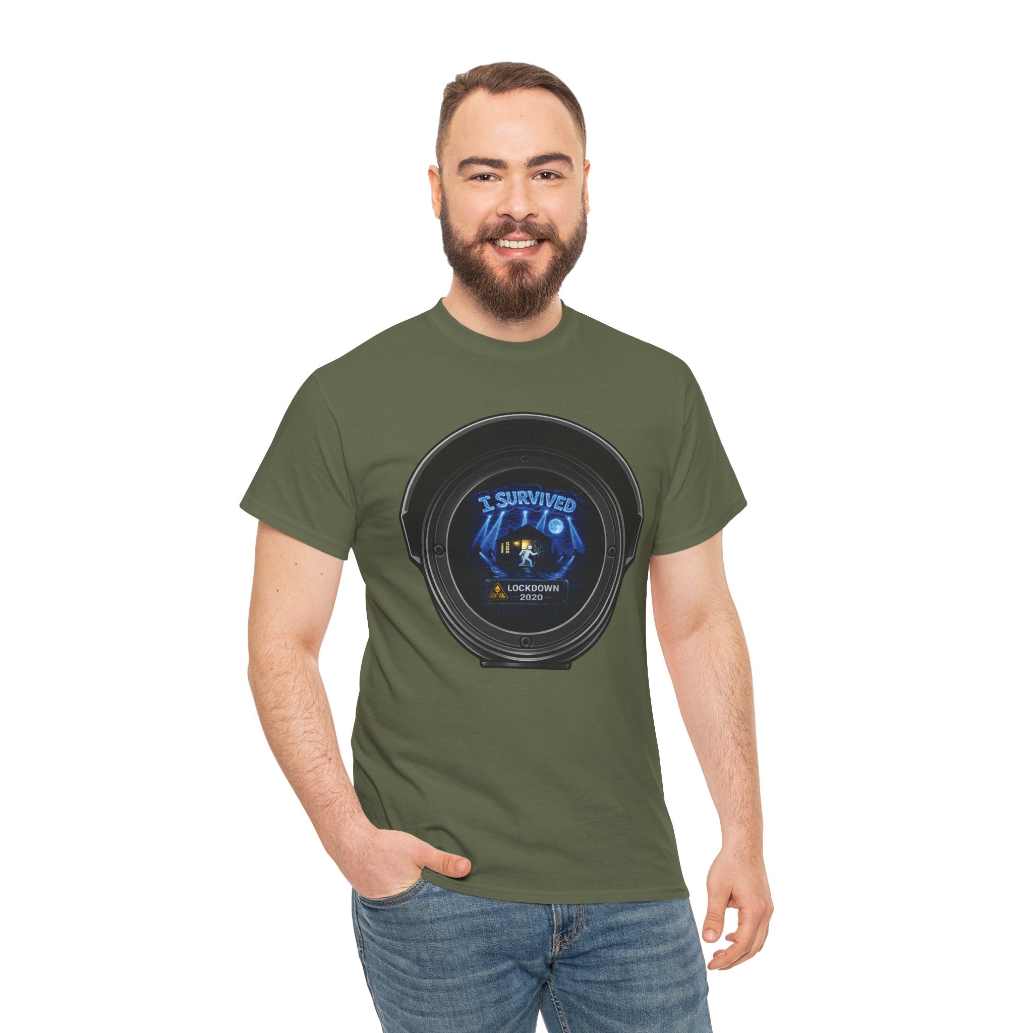 I Survived 2020 — Director's Cut S3:E1 "Quarantine" | Lockdown Edition Documentary Unisex Heavy Cotton Tee