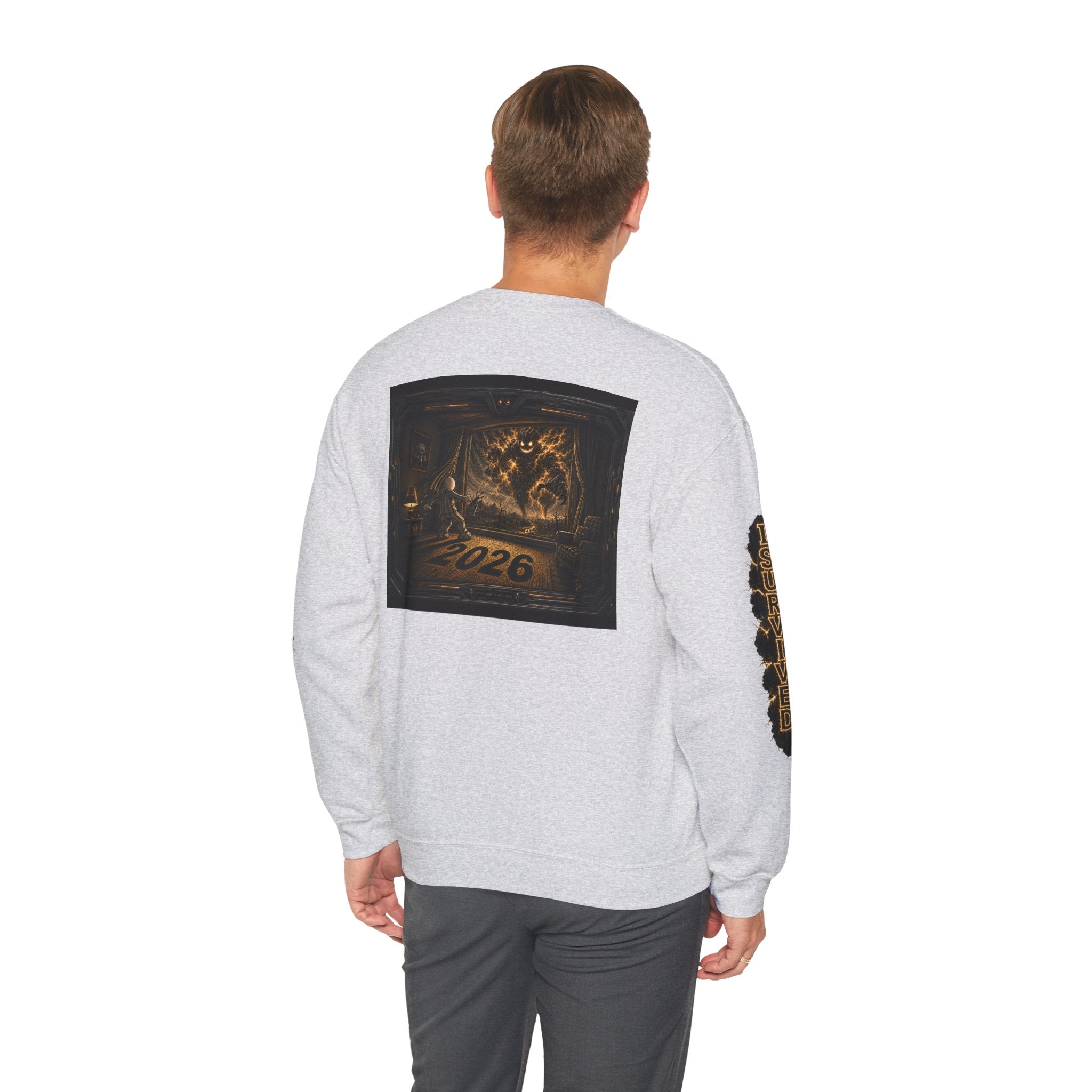 I Survived 2020 — Original PILOT Design: Director's Cut Special Edition Unisex Heavy Blend™ Crewneck Sweatshirt