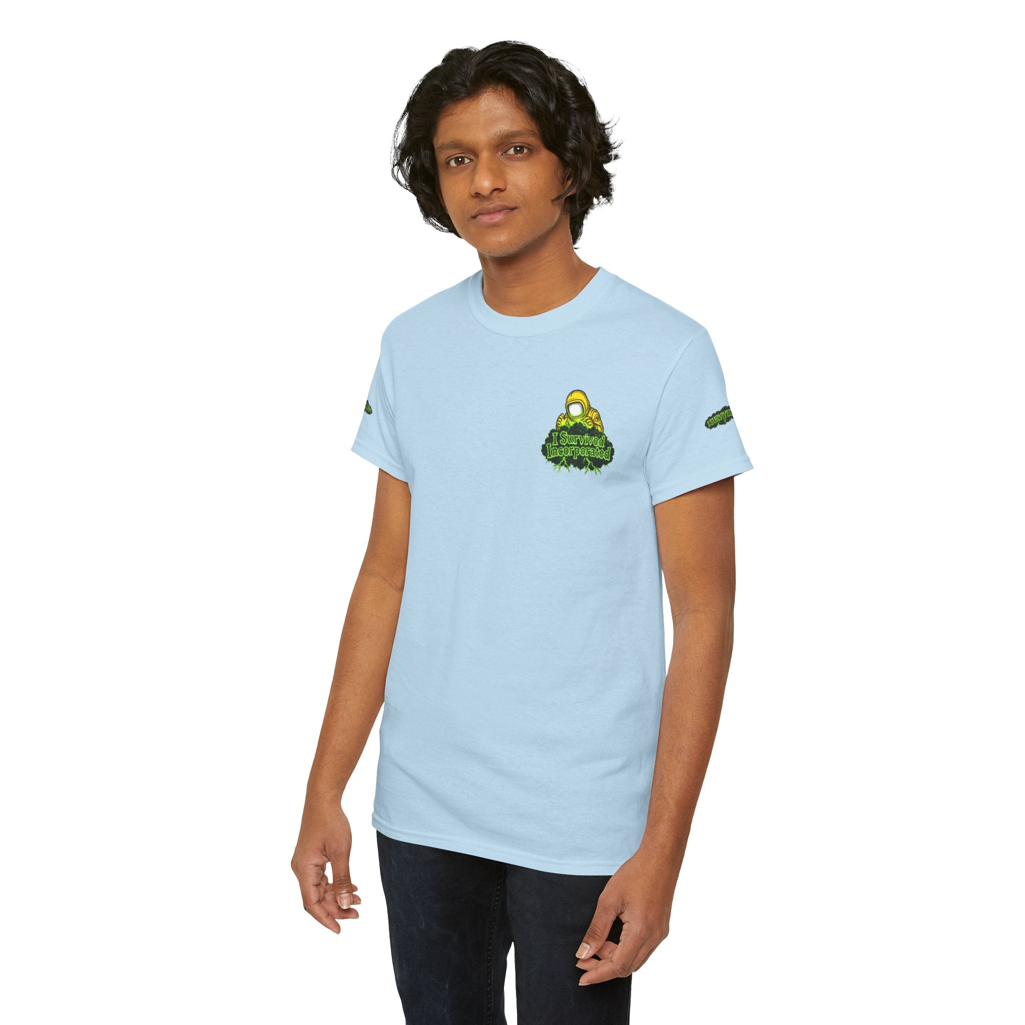 I Survived 2020 — "Please Stand By" Test Pattern Toxic Signal Tee Special Edition Summer Premiere Unisex Heavy Cotton Tee