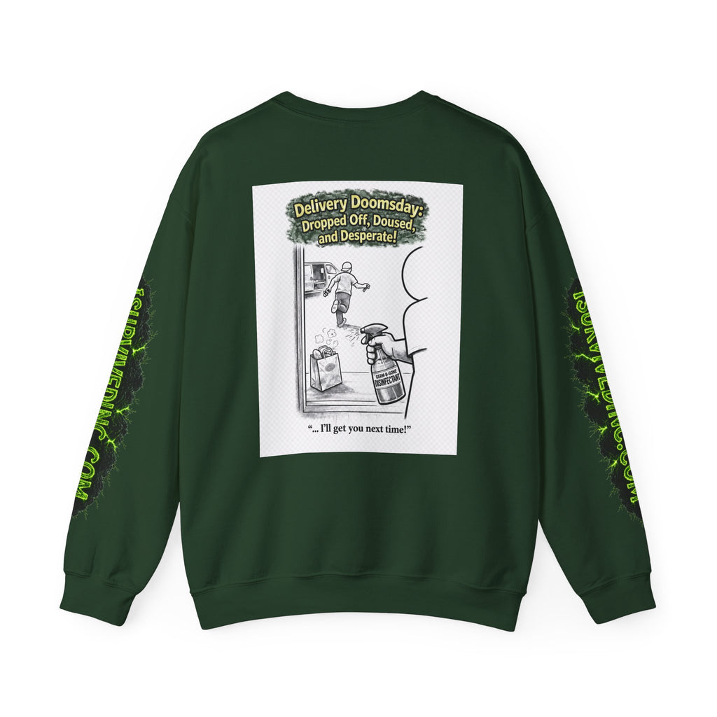 I Survived 2020 — S1:E5 "Delivery Doomsday" | Pandemic Edition Unisex Heavy Blend™ Crewneck Sweatshirt