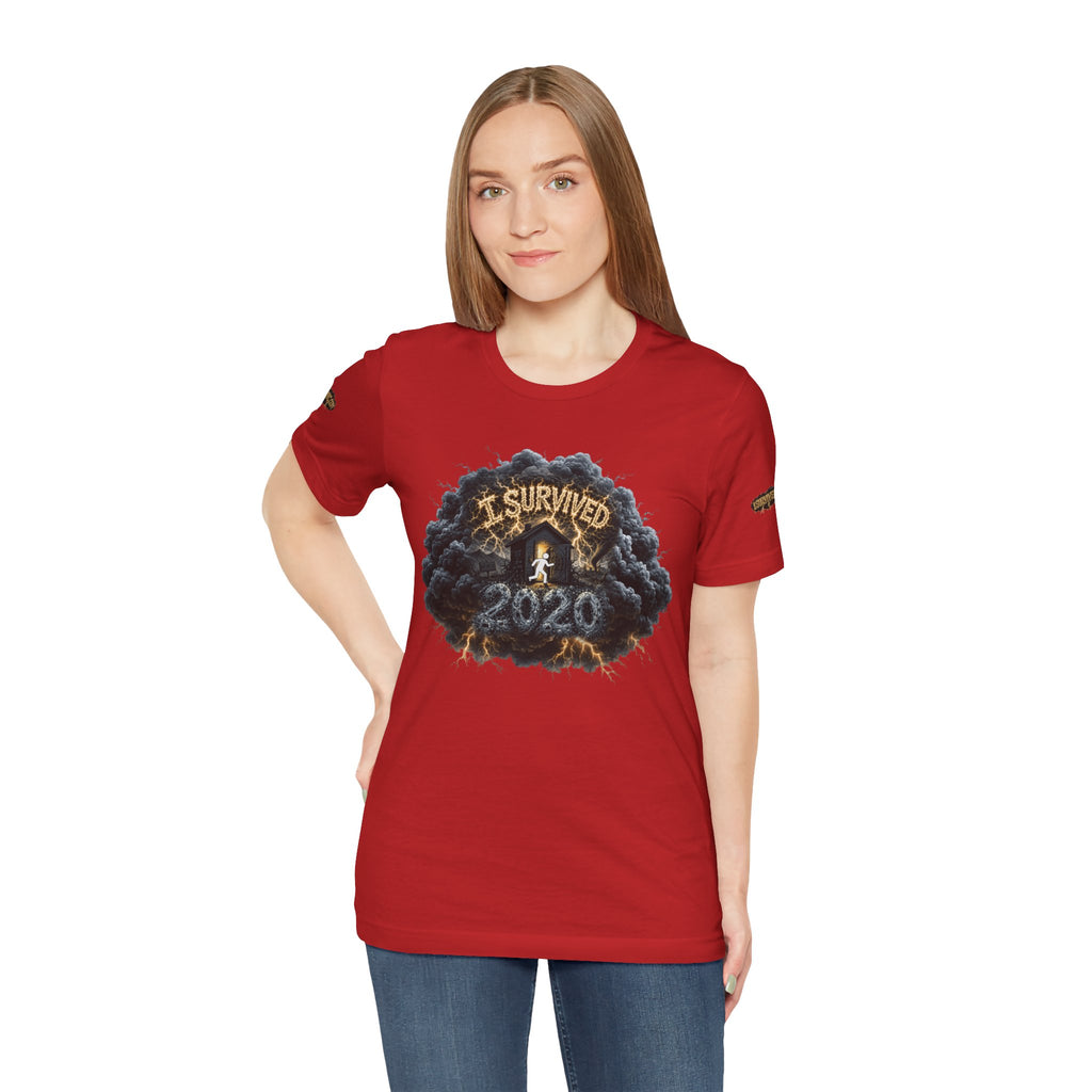 I Survived 2020 — Director's Cut Original Design Teaser Tee | Season 1 Premiere Drop Unisex Jersey Short Sleeve Tee