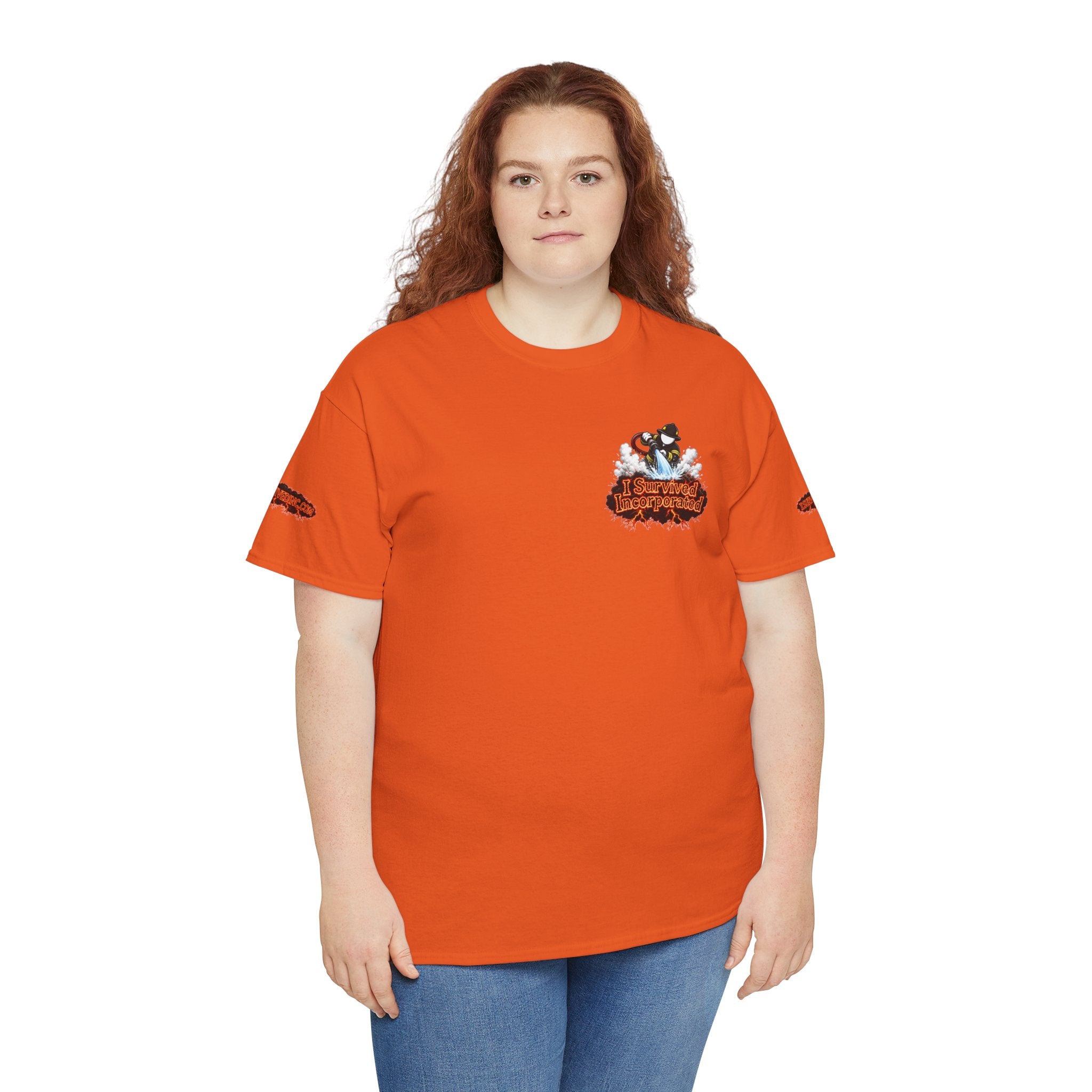 I Survived 2020 — "Please Stand By" Test Pattern Tee Wildfire Signal Special Edition Summer Premiere Unisex Heavy Cotton Tee