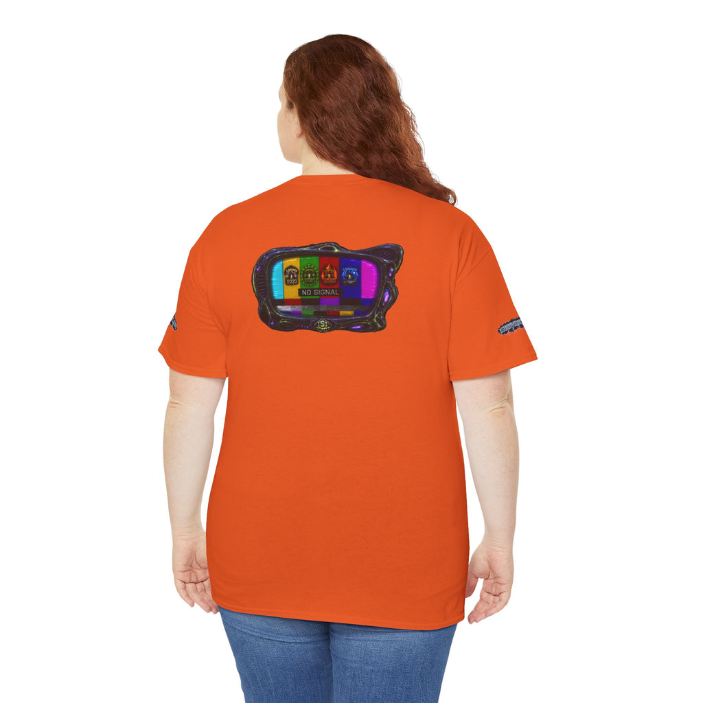 I Survived 2020 — "No Signal" Test Pattern Tee Alien Broadcast Finale Special Edition Summer Premiere Unisex Heavy Cotton Tee