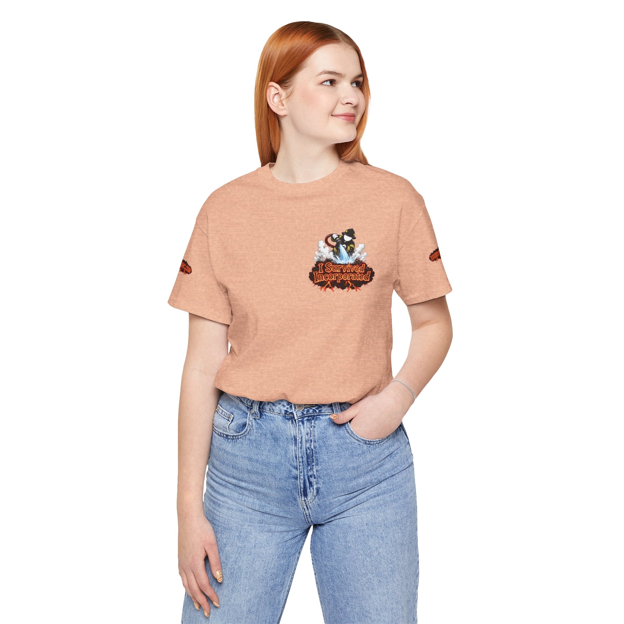 I Survived 2020 — "Please Stand By" Test Pattern Tee Wildfire Signal Special Edition Summer Premiere Unisex Jersey Short Sleeve Tee