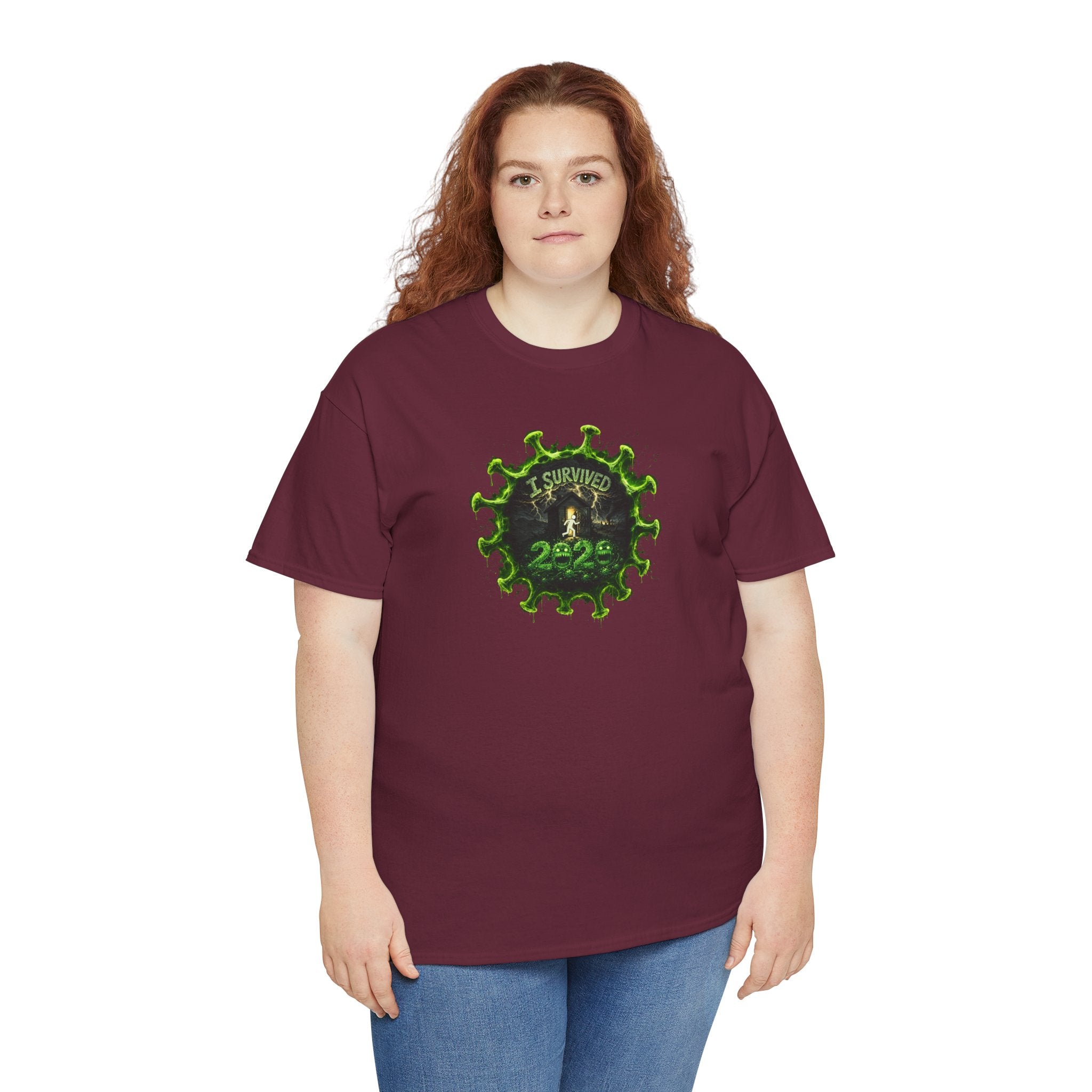 I Survived 2020 — PANDEMIC S1:E3: Director's Cut "The Jab!" Unisex Heavy Cotton Tee