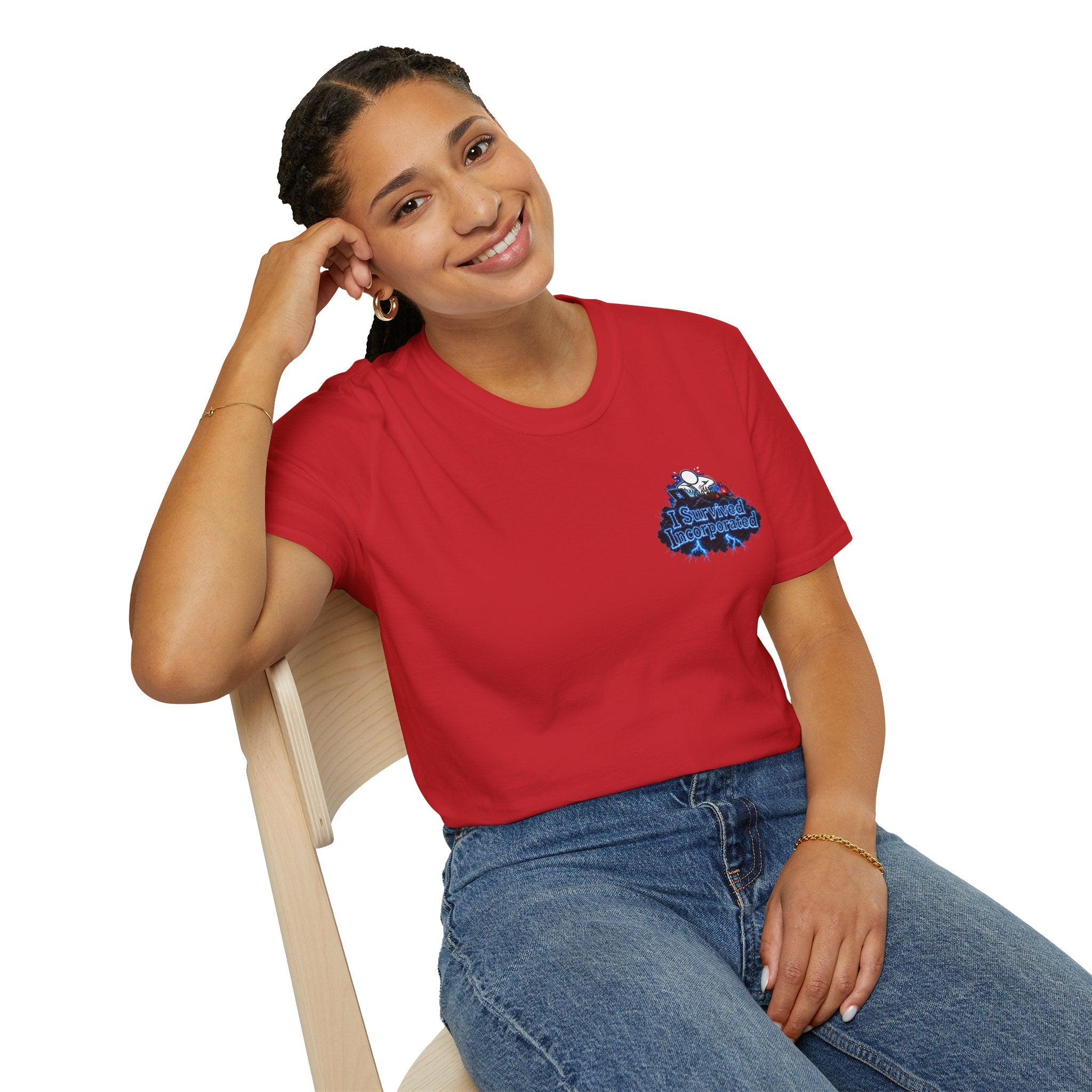 I Survived 2020 — "Please Stand By" Test Pattern Tee Lockdown Edition Summer Exclusive Unisex Softstyle T-Shirt