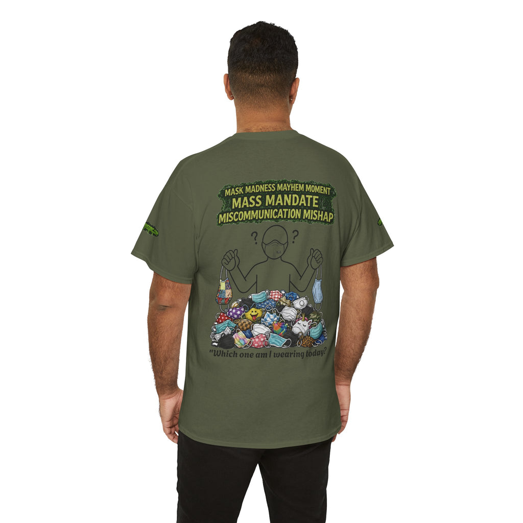 I Survived 2020 — S1:E4 "Mask Madness Mayhem Moment" | Pandemic Edition Unisex Heavy Cotton Tee (SPECIAL EDITION)