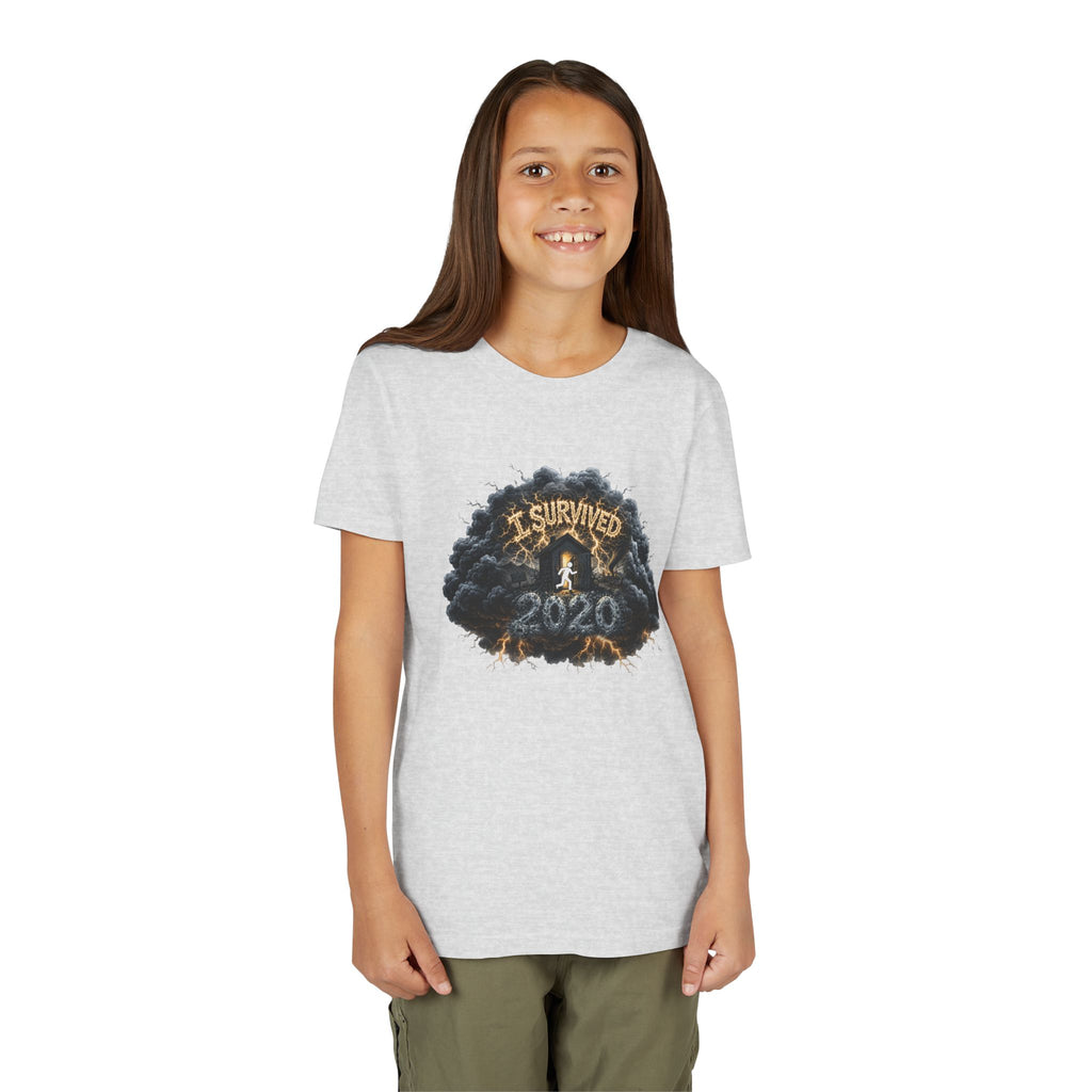 I Survived 2020 — Director's Cut Original Design Teaser Tee | Season 1 Premiere Drop Youth Short Sleeve Tee