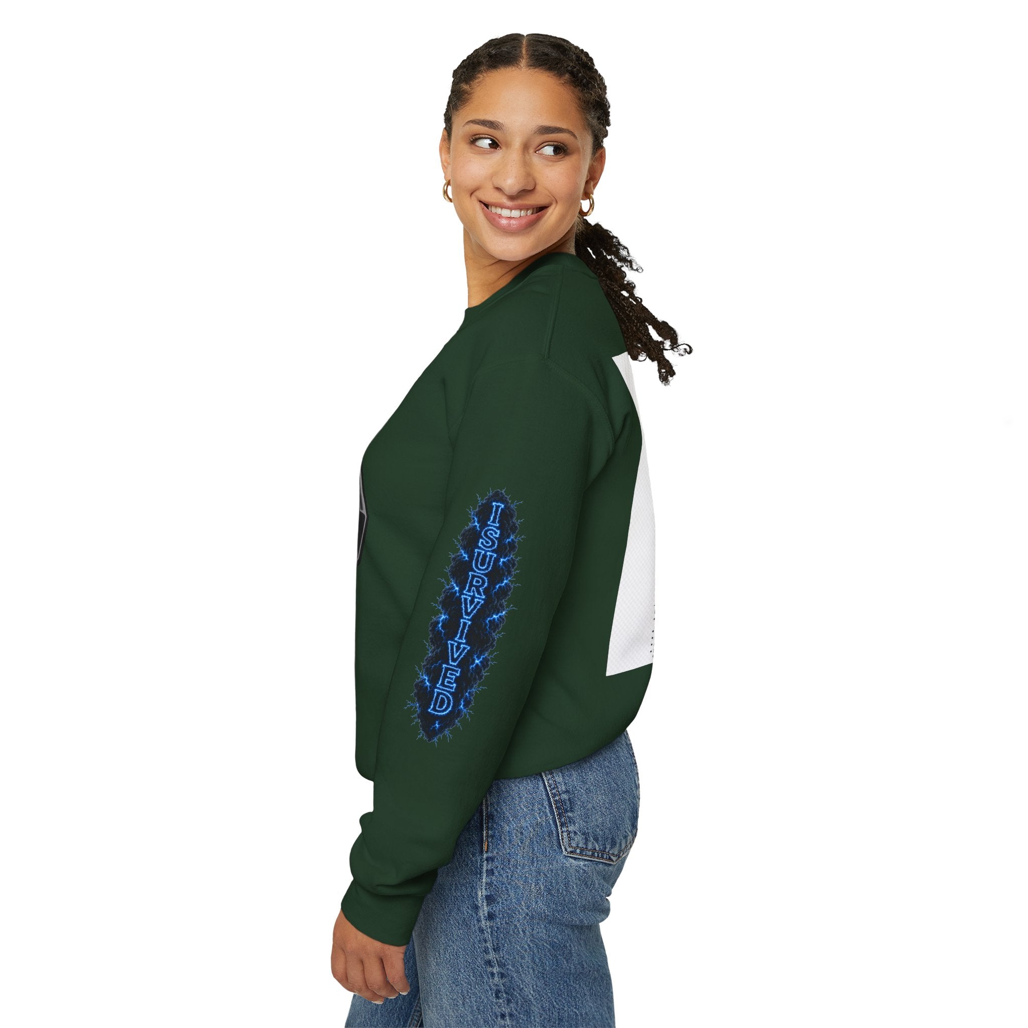 I Survived 2020 — Director's Cut S3:E1 "Quarantine" | Lockdown Edition Documentary Unisex Heavy Blend™ Crewneck Sweatshirt