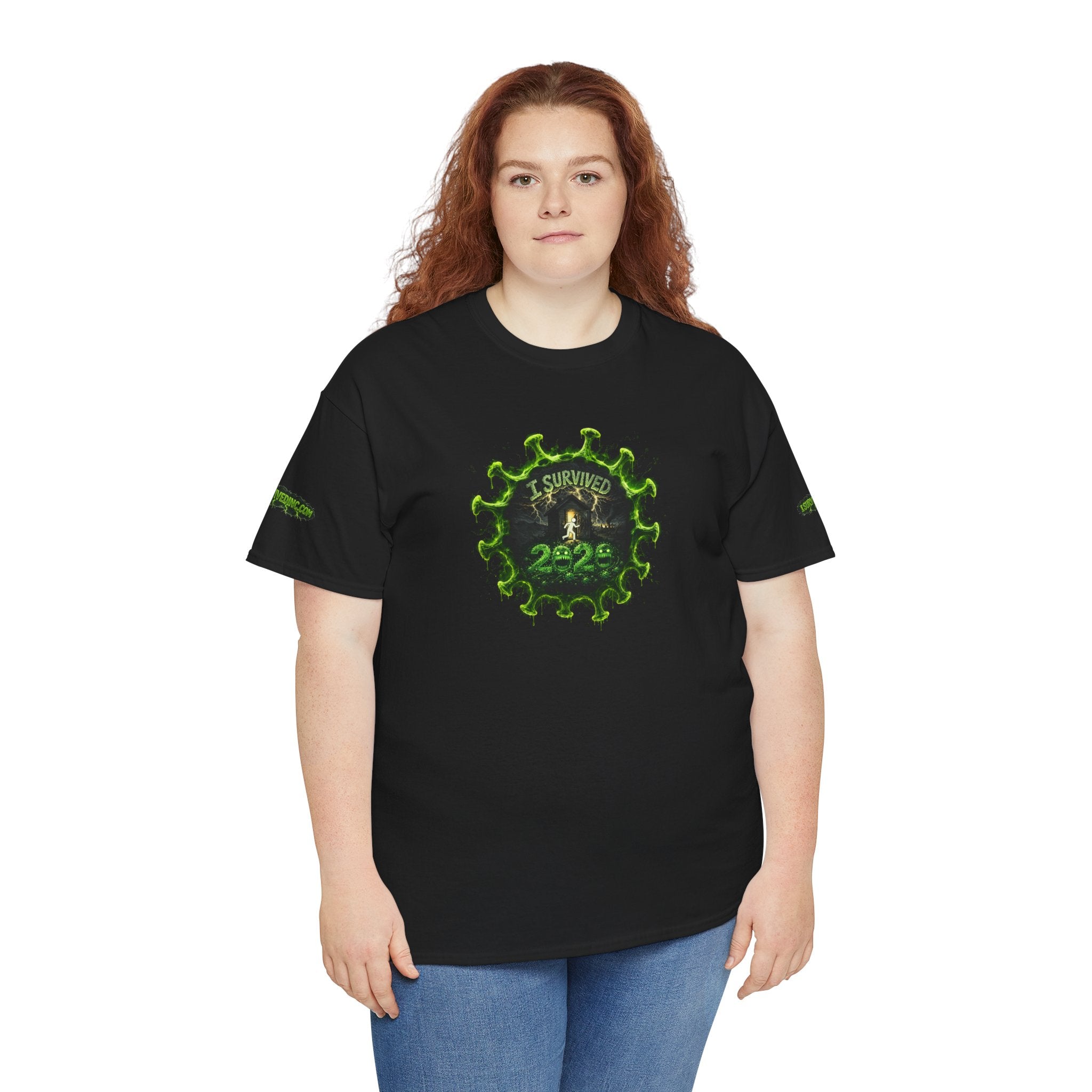 I Survived 2020 — PANDEMIC S1:E2: Director's Cut Special Edition "The Coming of COVID" Unisex Heavy Cotton Tee