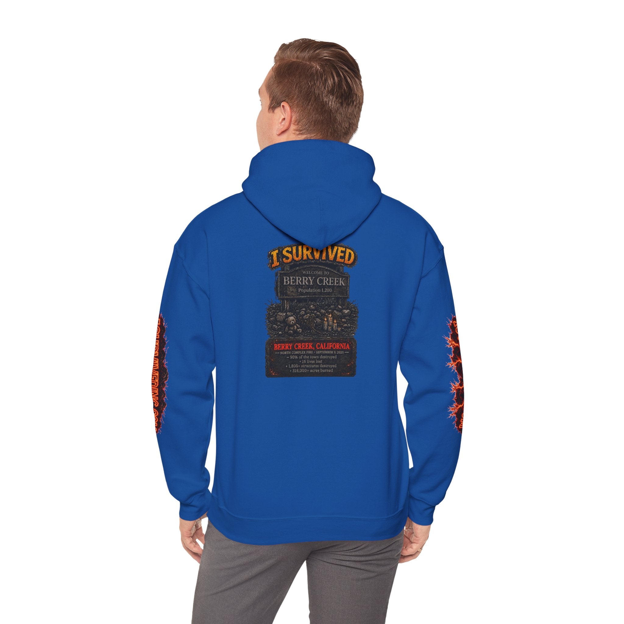 I Survived 2020 — WILDFIRES S2:E1: "Berry Creek" Memorial Hoodie