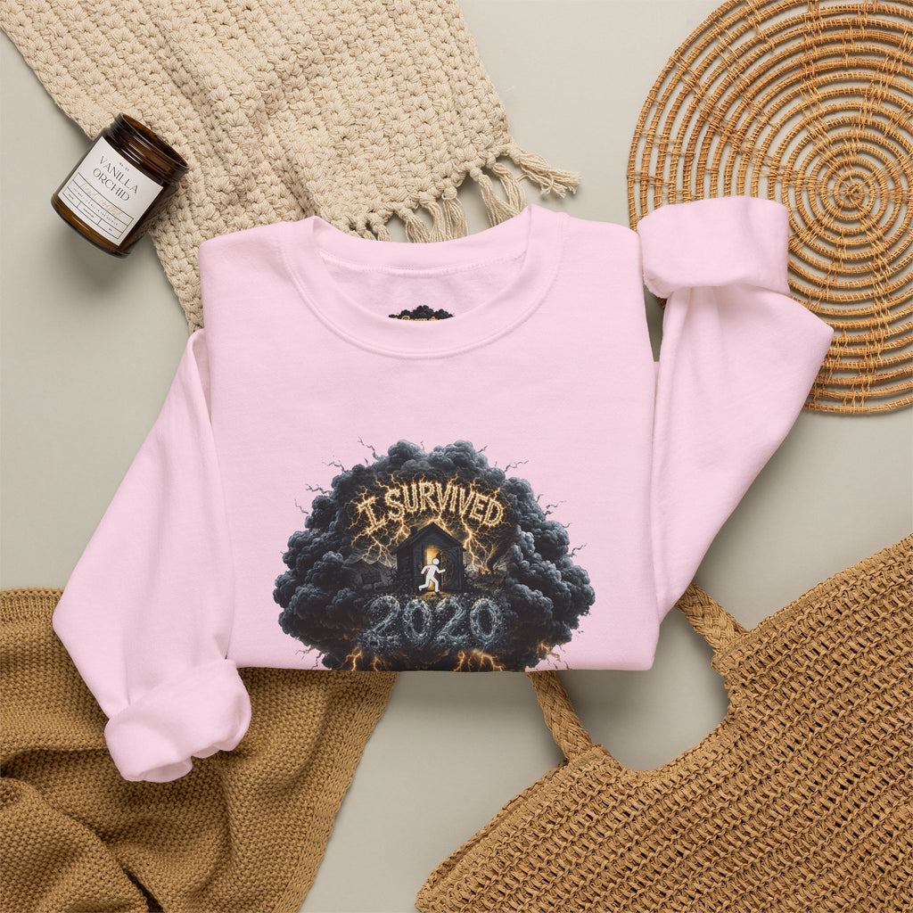 I Survived 2020 — Original PILOT Design: Director's Cut Special Edition Unisex Heavy Blend™ Crewneck Sweatshirt