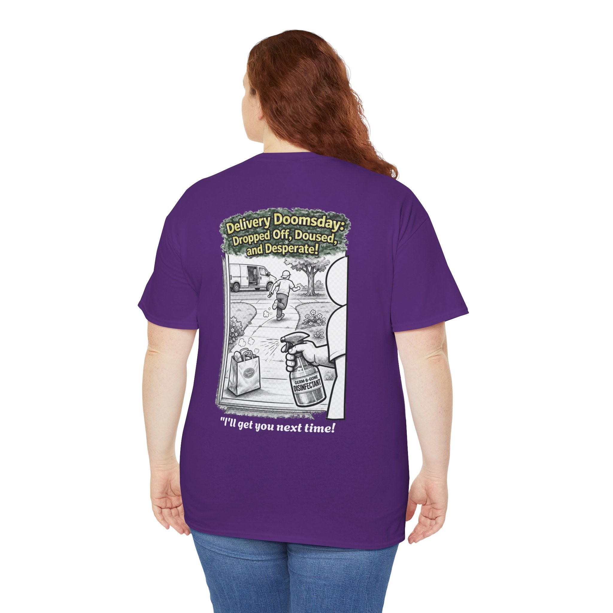 I Survived 2020 — Director's Cut S1:E5 "Delivery Doomsday" | Pandemic Edition Unisex Heavy Cotton Tee
