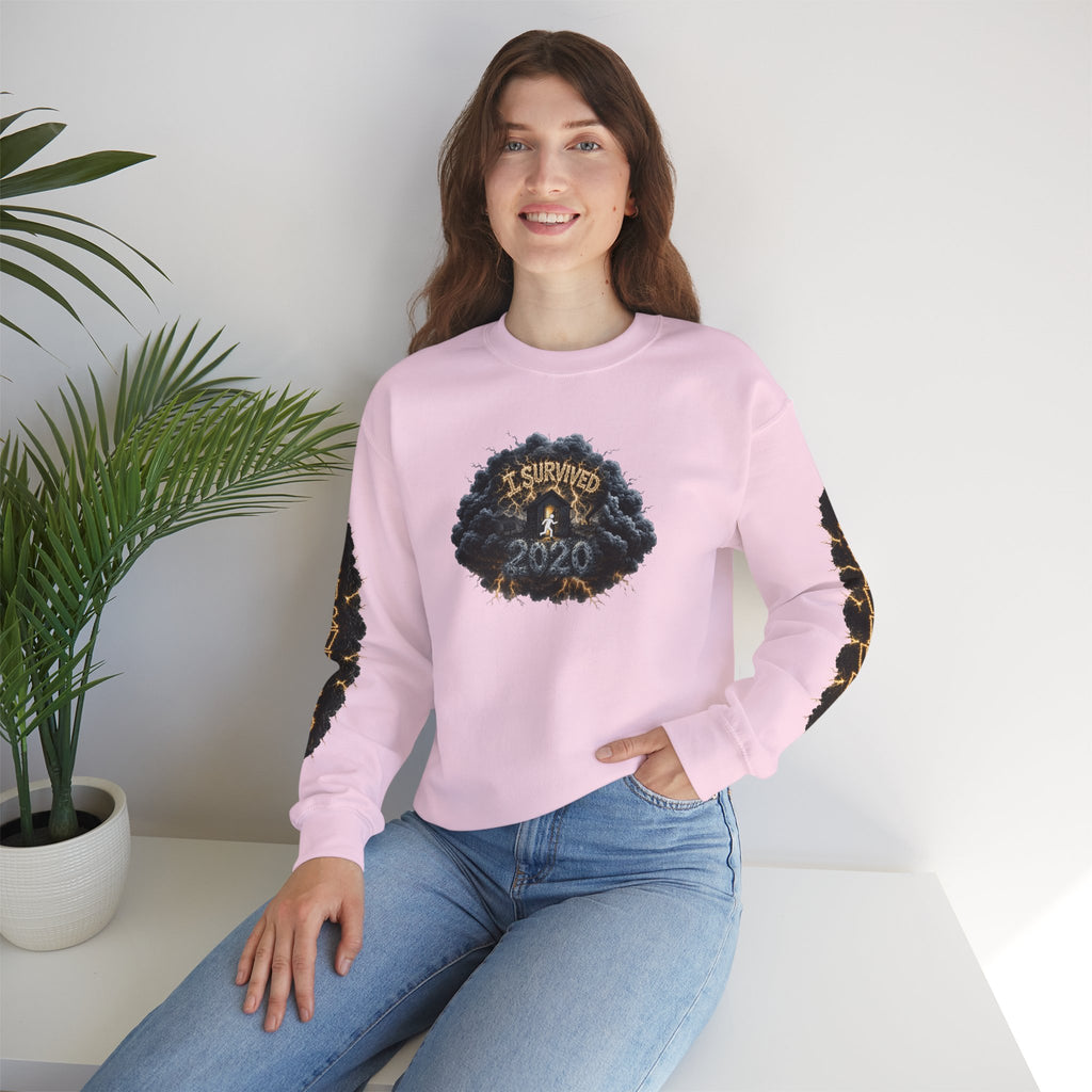 I Survived 2020 — Original PILOT Design: Director's Cut Special Edition Unisex Heavy Blend™ Crewneck Sweatshirt